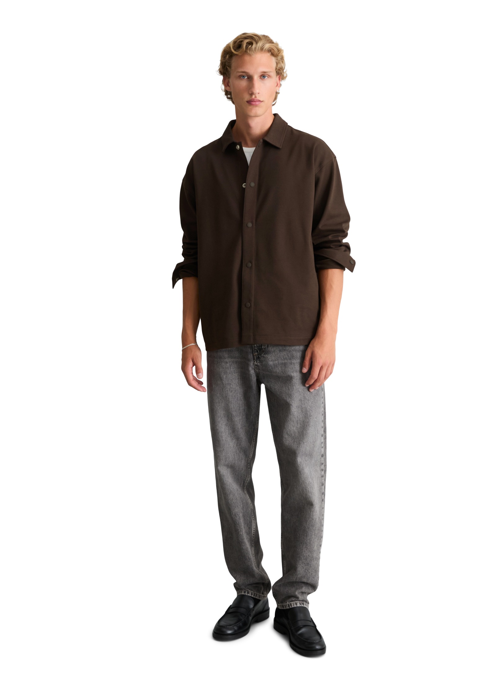 Marc O'Polo DENIM Kurzjacke »aus schwerem Interlock Jersey«