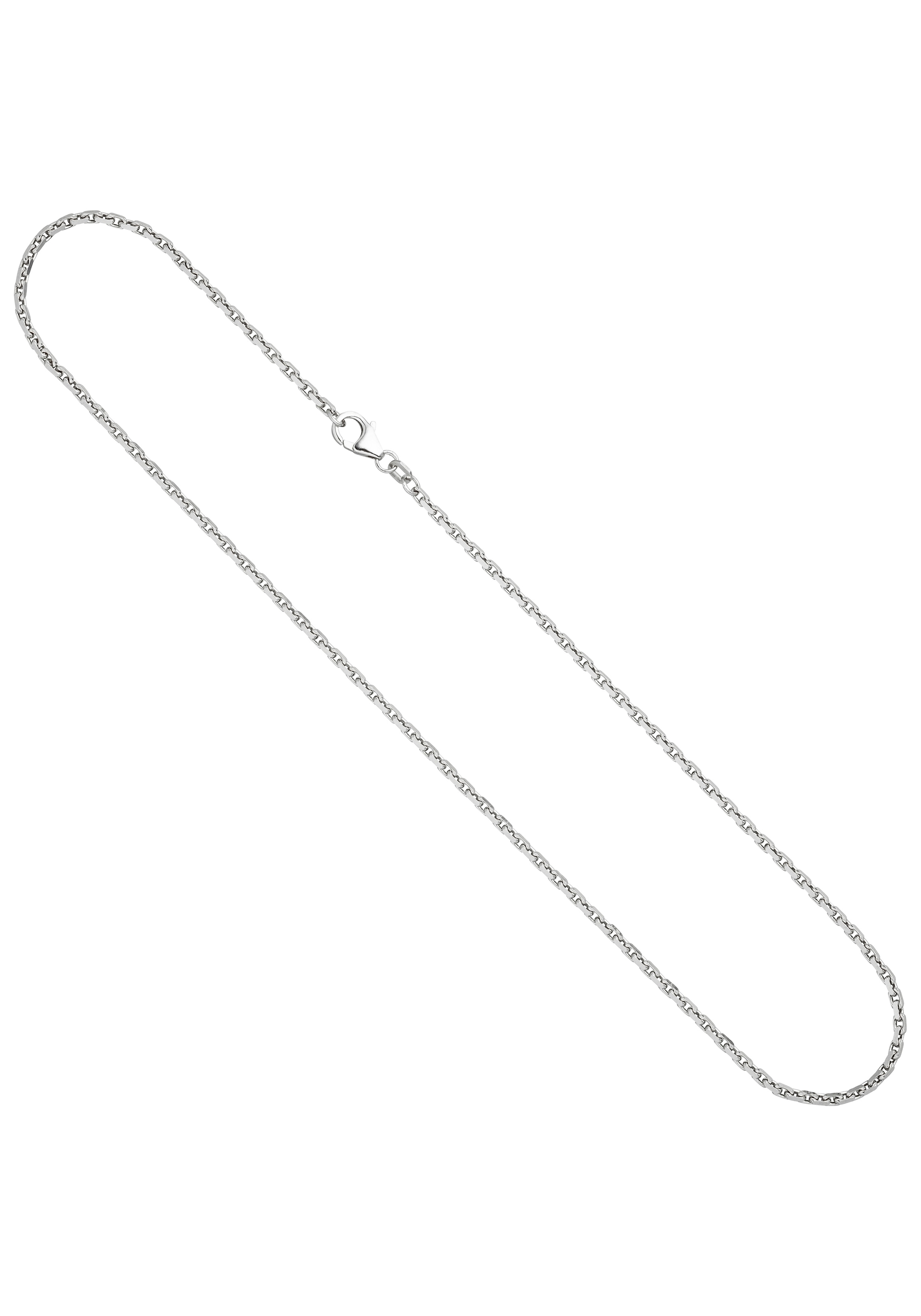 JOBO Silberkette, Ankerkette 925 Silber 50 cm 2 mm