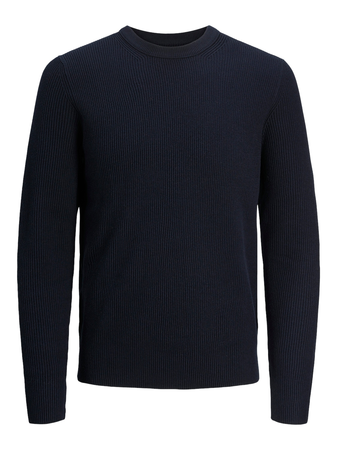 Jack & Jones Rundhalspullover »JJEPERFECT – Pullover mit pflegeleichter Qualität, Structure Fit«, unifarben, modisch, regular fit, Strick, Rundhals