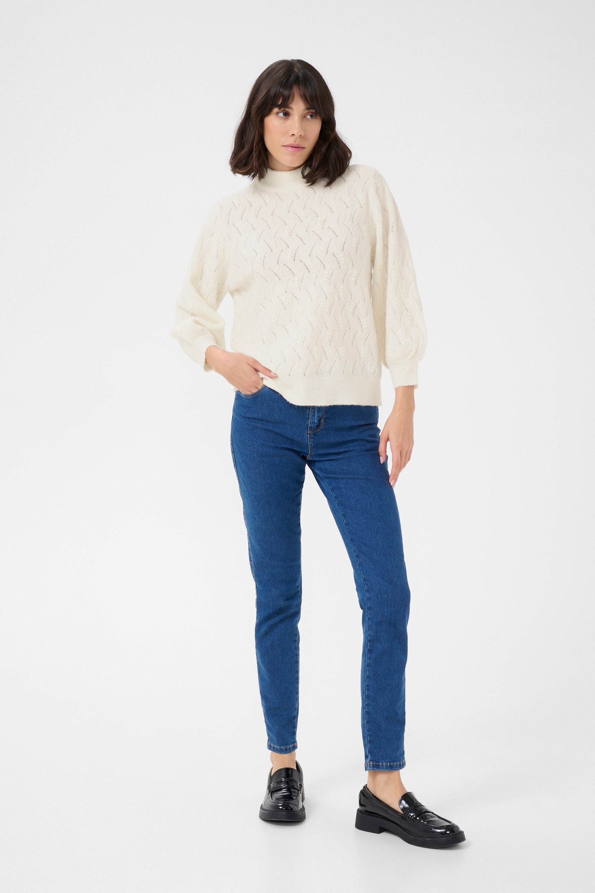 KAFFE Strickpullover »Damen Strickpullover KArita«