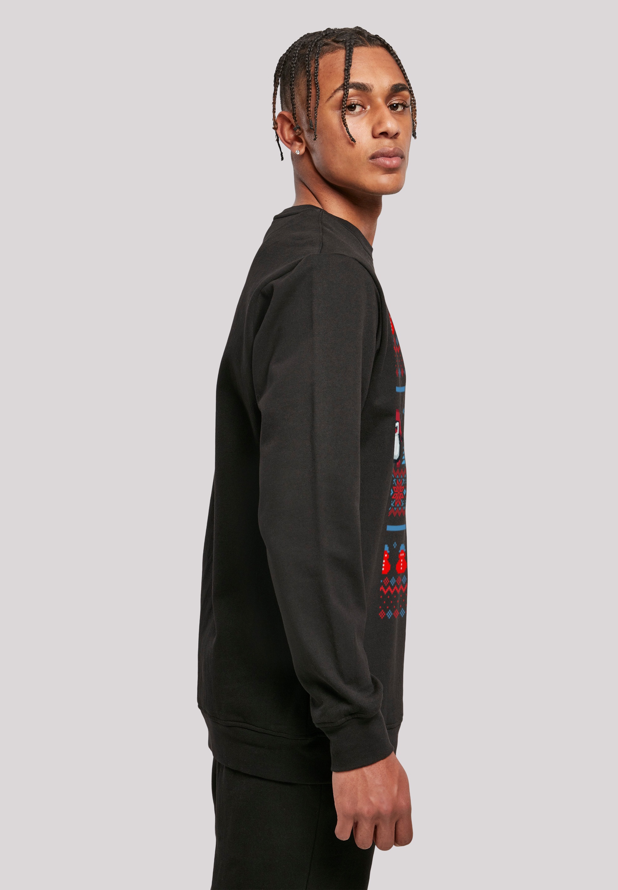 F4NT4STIC Kapuzenpullover »Christmas Pinguin Muster«, Print
