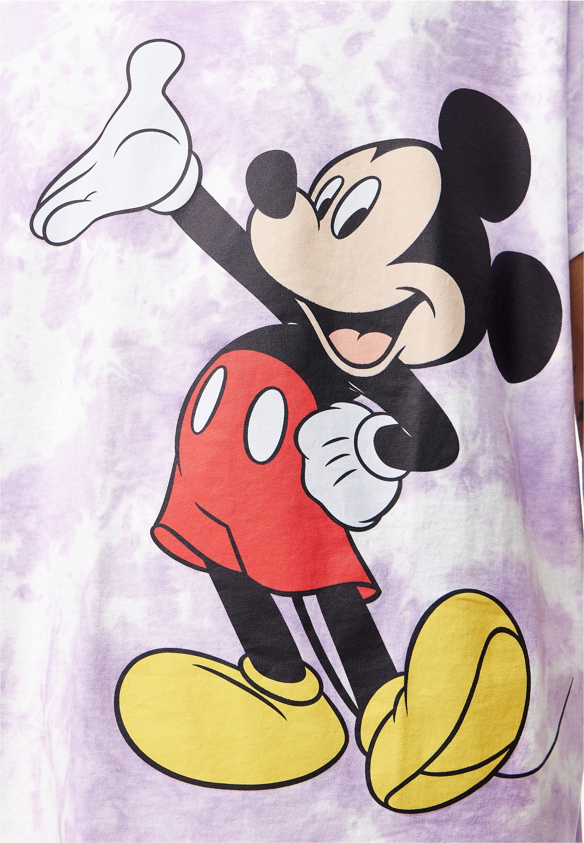 Recovered T-Shirt »Disney Hand Up Mickey«, (1 tlg.), im zeitlosen Design