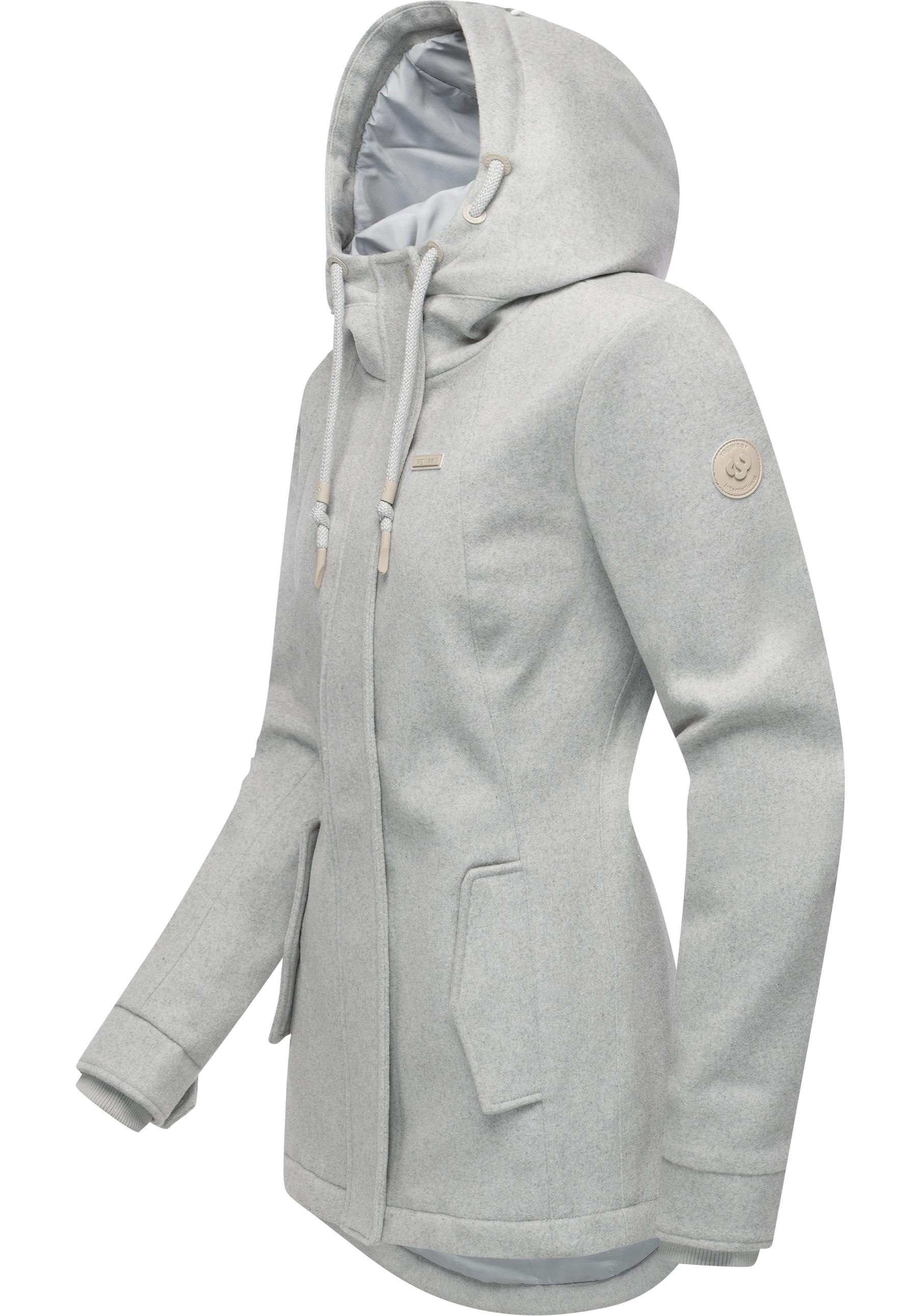 Ragwear Winterjacke »Monadde Felt YOUMODO«, mit Kapuze, Wasserfeste warme Jacke mit Kapuze