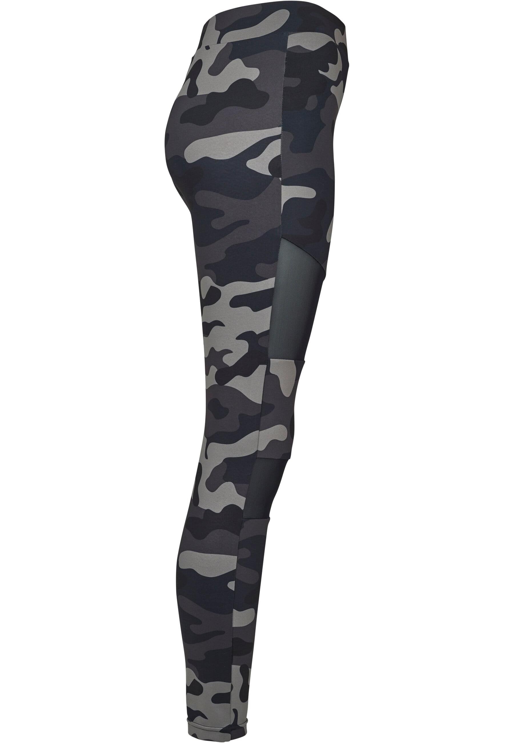 URBAN CLASSICS Leggings »Urban Classics Damen Ladies Camo Tech Mesh Leggings«, (1 tlg.)