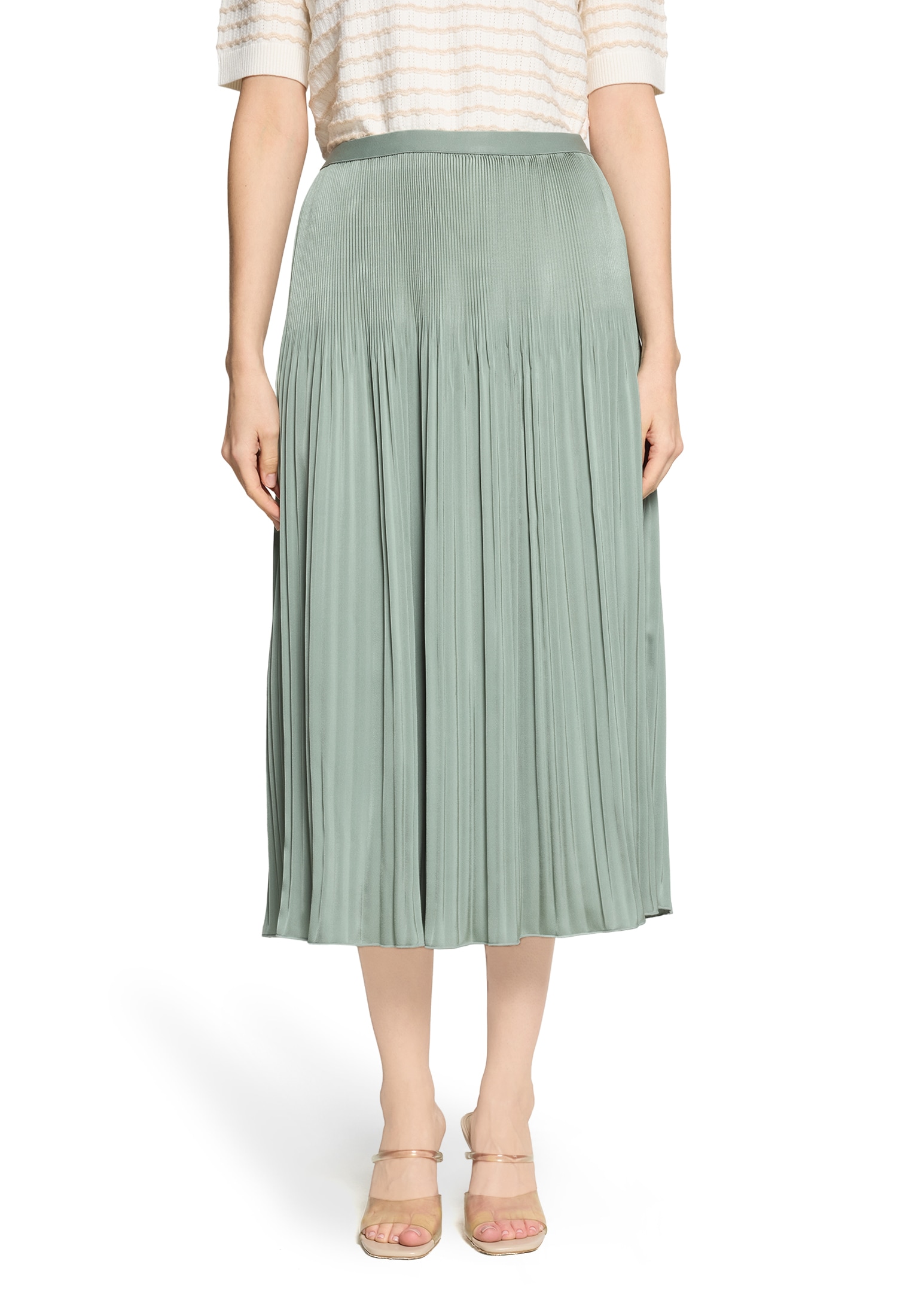 Betty&Co Midirock "Damen mit Plissee" Plissee günstig online kaufen