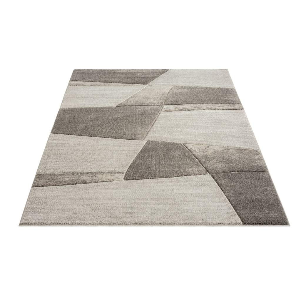Carpet City Teppich "BONITO 9053" rechteckig 11 mm Höhe Läufer, Flachflor, günstig online kaufen