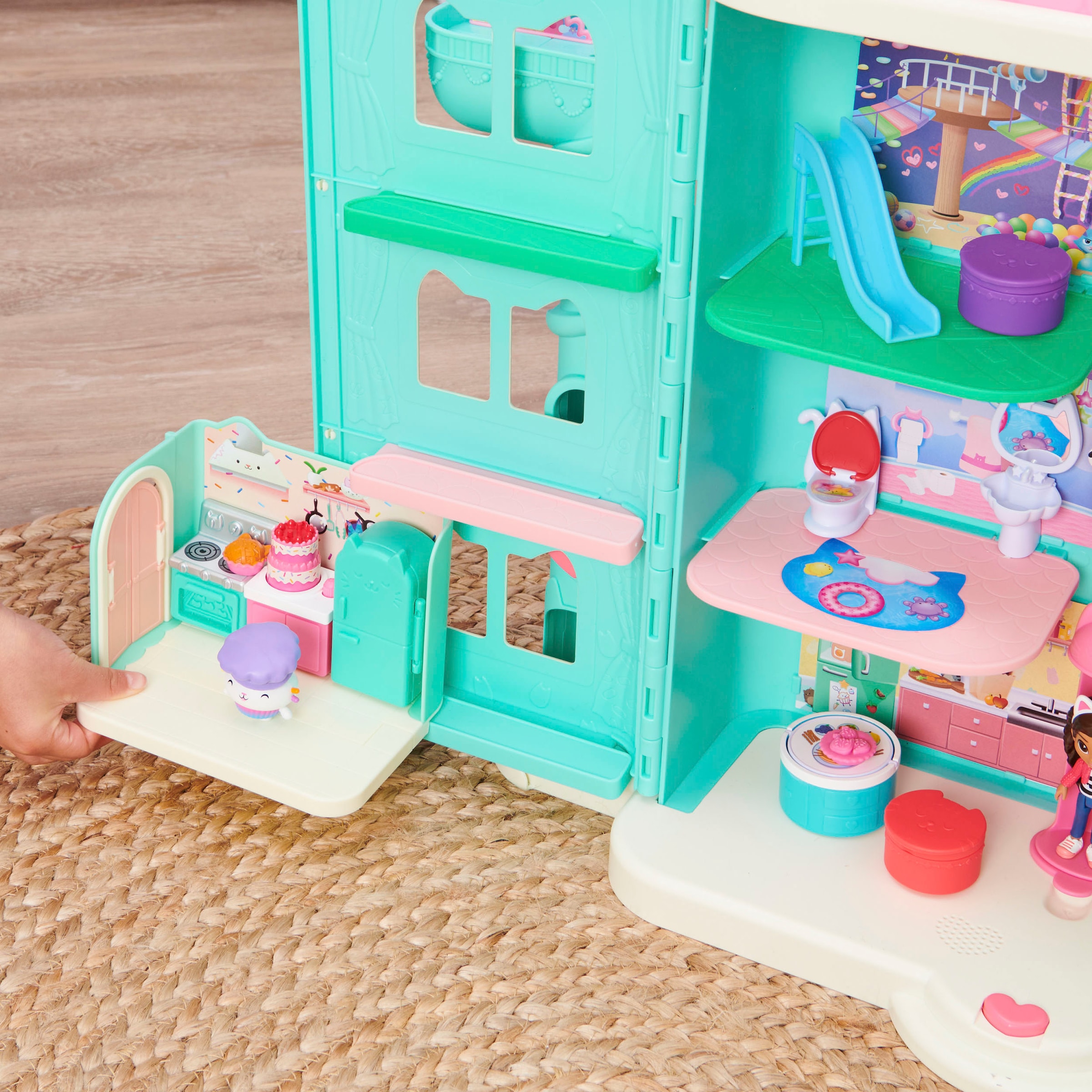 Spin Master Spielwelt »Gabby's Dollhouse – Deluxe Room – Cakey's Küche«