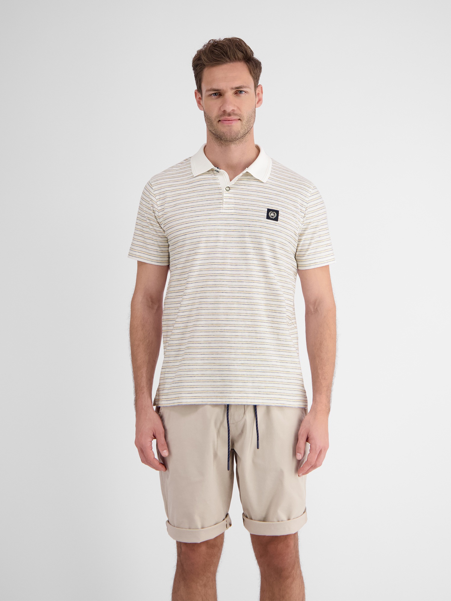 LERROS Poloshirt »LERROS Herren Poloshirt, gestreift«