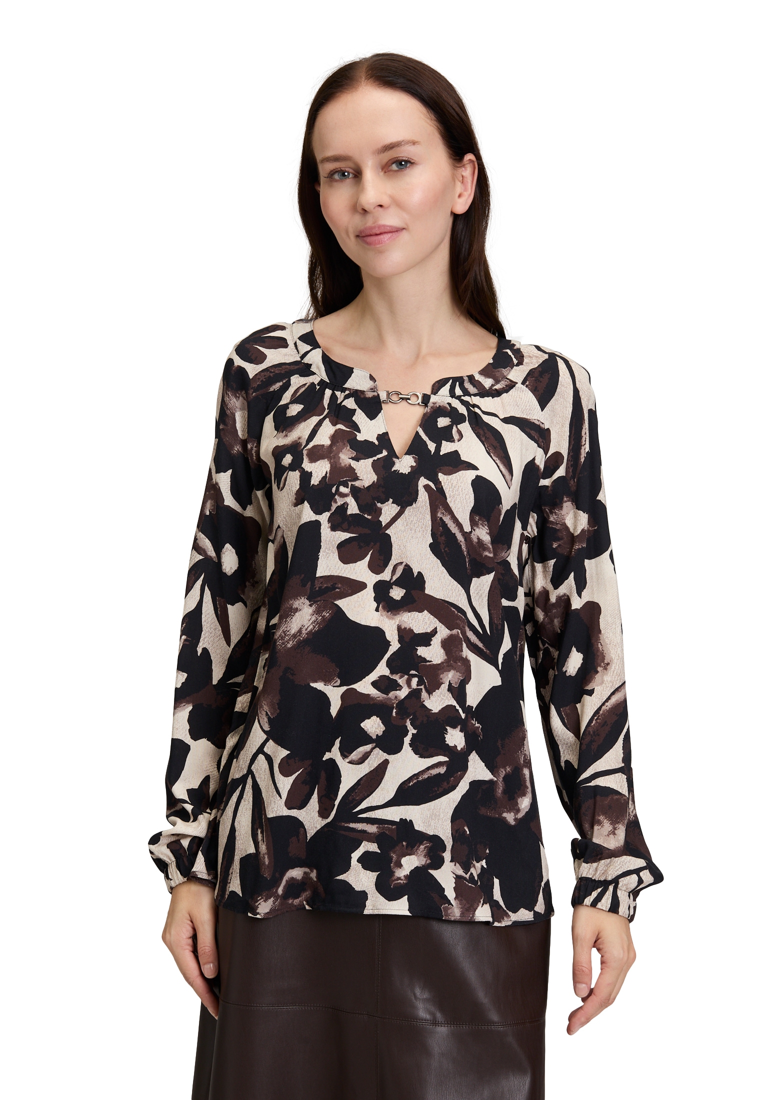 Betty Barclay Schlupfbluse "Betty Barclay Damen Schlupfbluse langarm" günstig online kaufen