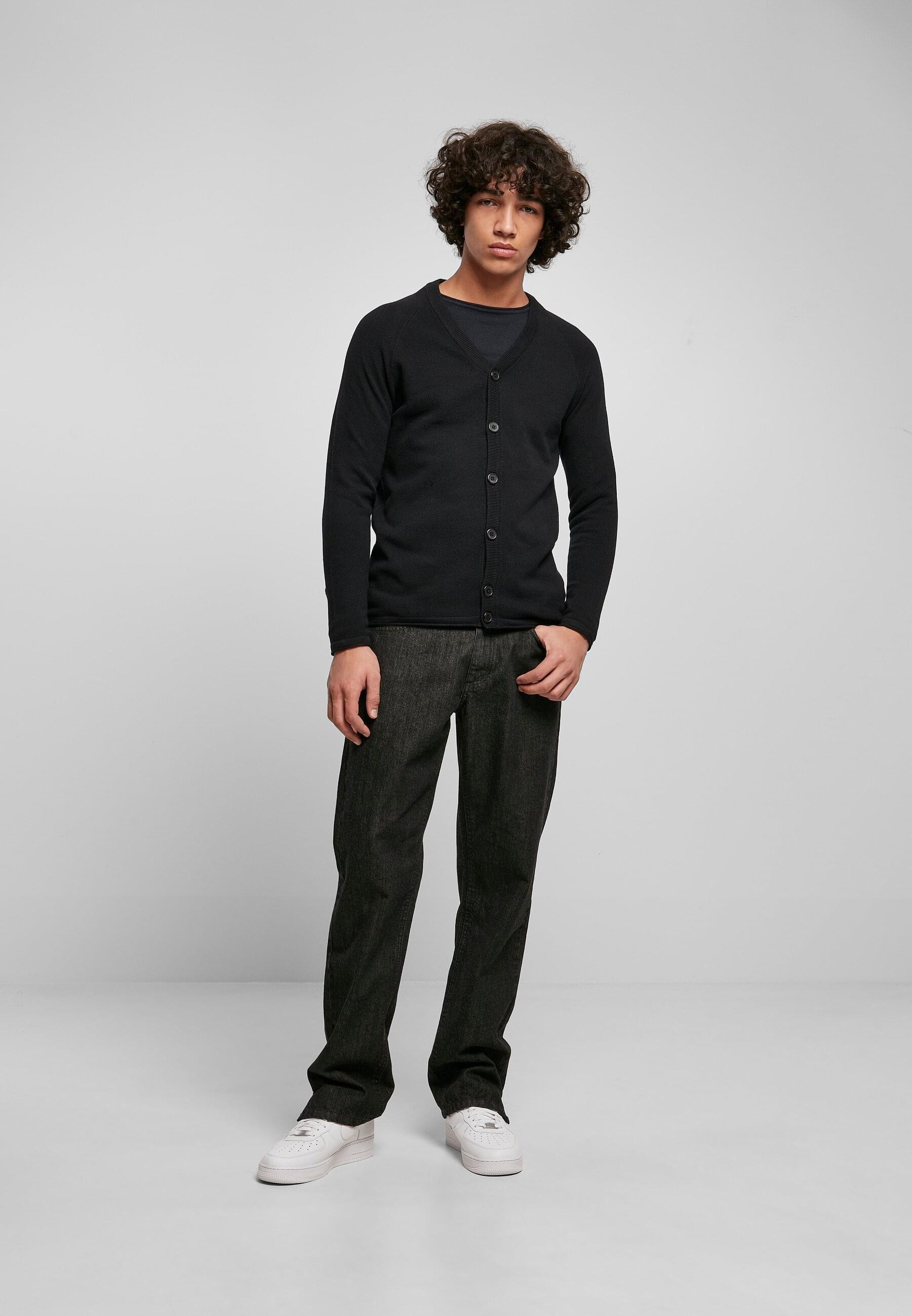URBAN CLASSICS Strickjacke »Urban Classics Herren Light Raglan Cardigan«