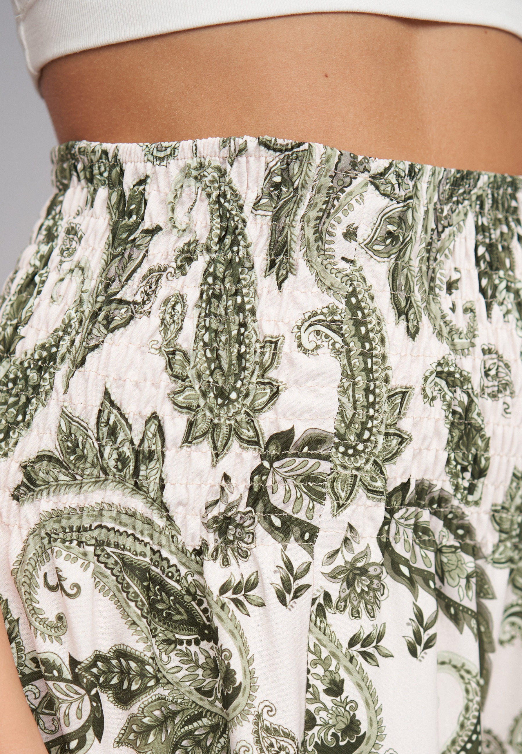 CLOUD 5IVE Sommerrock »CLOUD 5IVE Maxi Skirt with paisley print« 1 Stk.