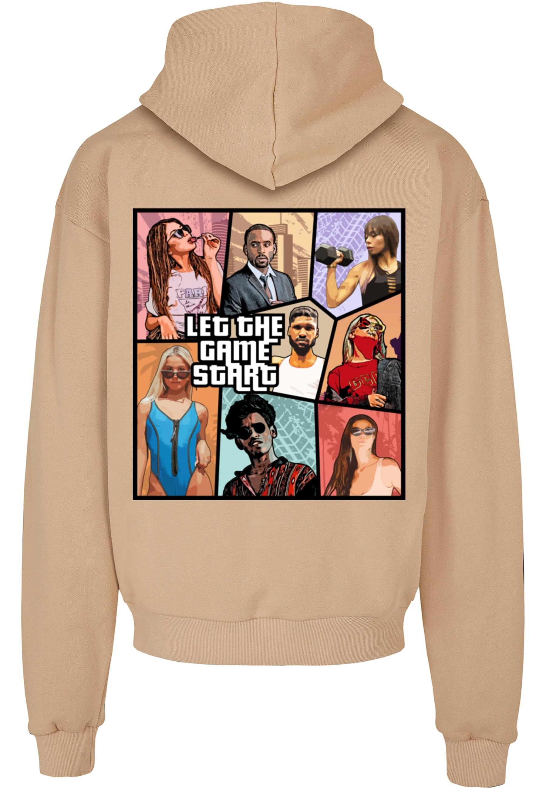 Merchcode Kapuzensweatshirt »Merchcode Herren Grand Collage Ultra Heavy Hoody«, (1 tlg.)