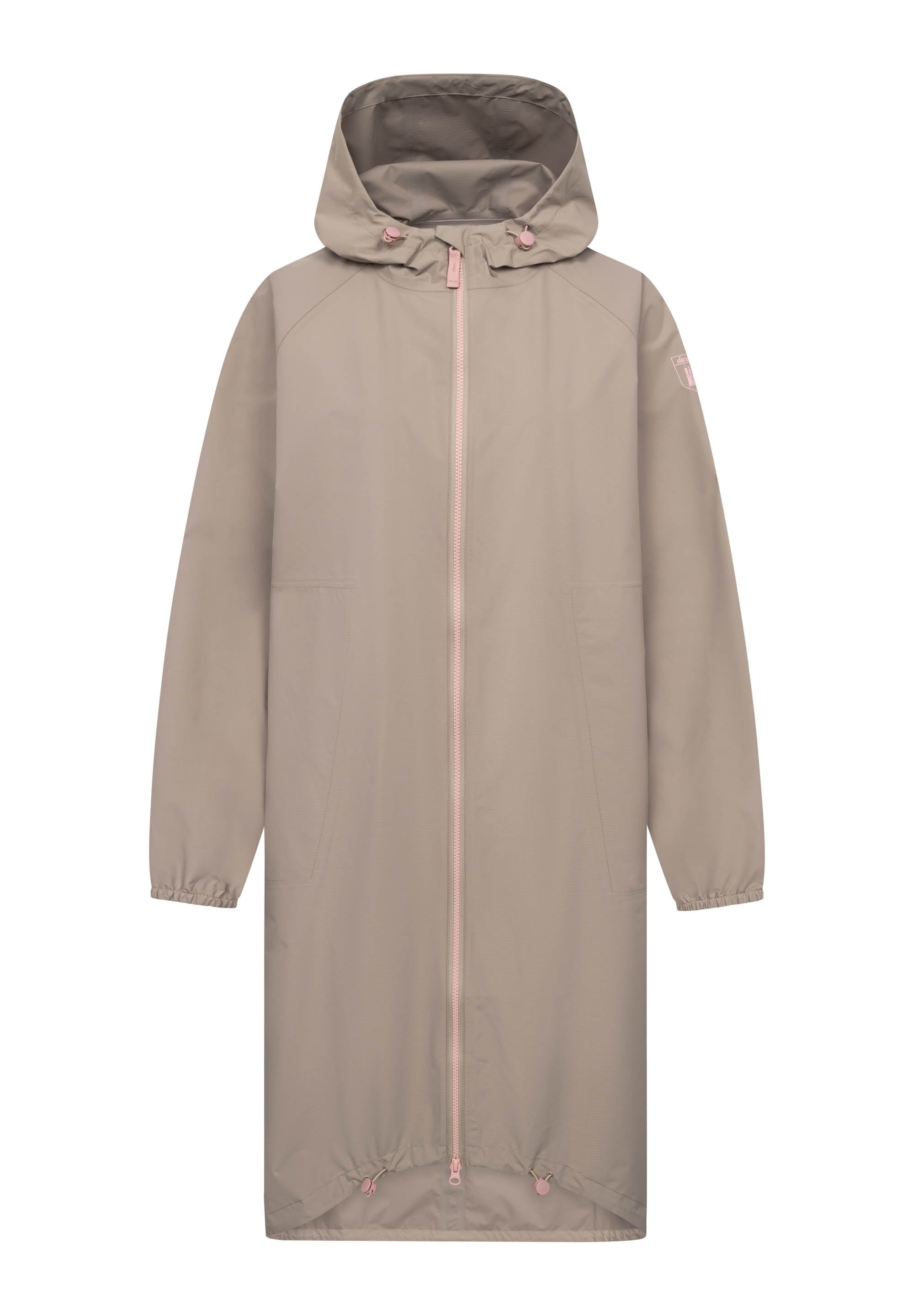 Derbe Regenmantel »Kapby« 2-Wege-Reißverschluss, wasserabweisend, winddicht, Kapuze