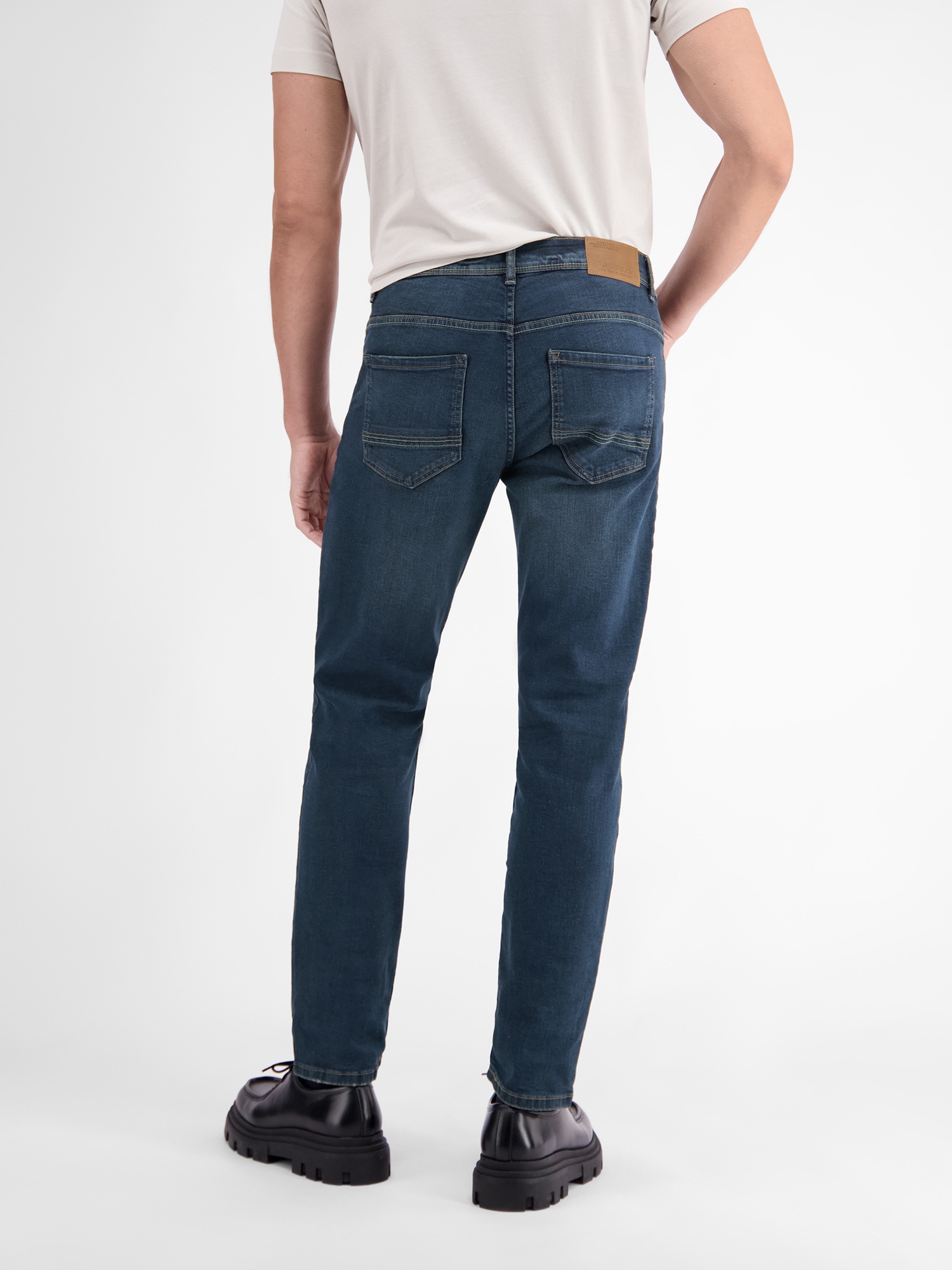 LERROS Relaxhose »Baxter Relaxed Fit Jeans – Bequemer Stretch 5‑Pocket Denim«  Bequeme Stretch-Jeans - pflegeleicht, ideal für Alltag & Freizeit