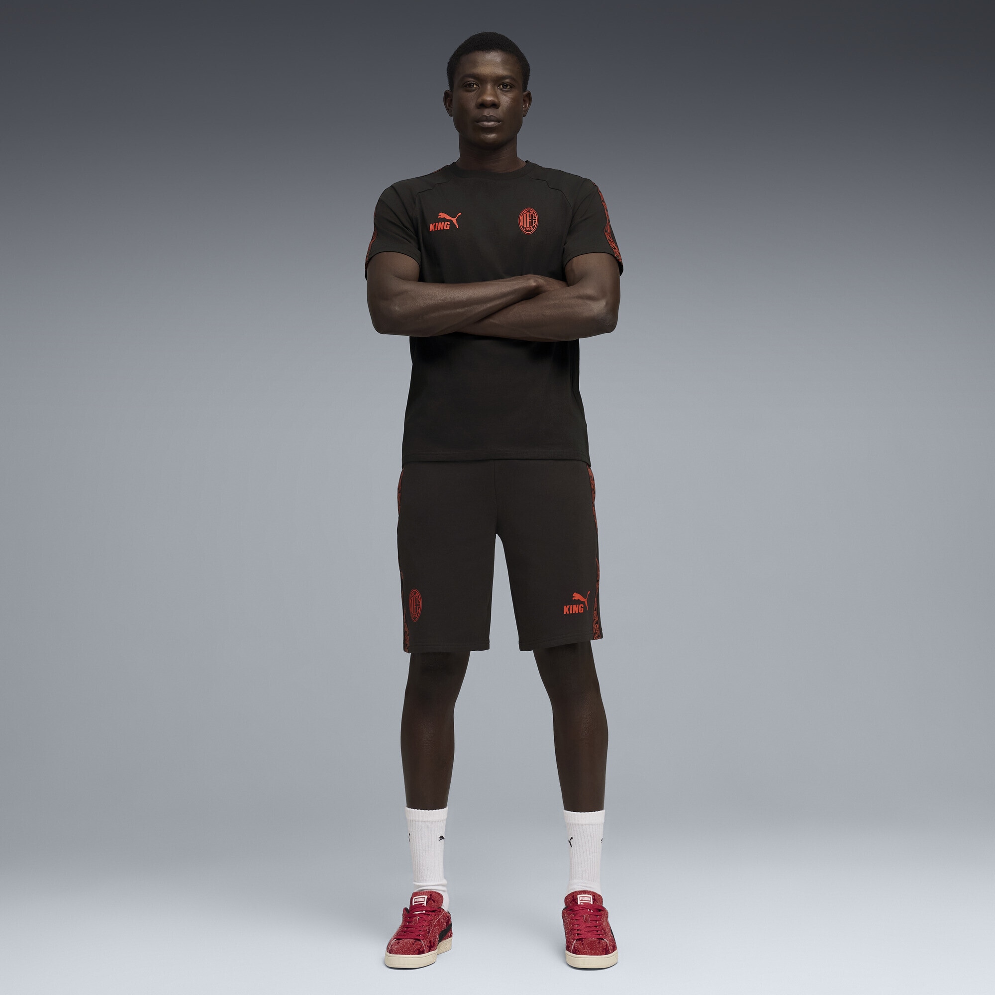 PUMA Sporthose »AC Milan KING Shorts Herren«