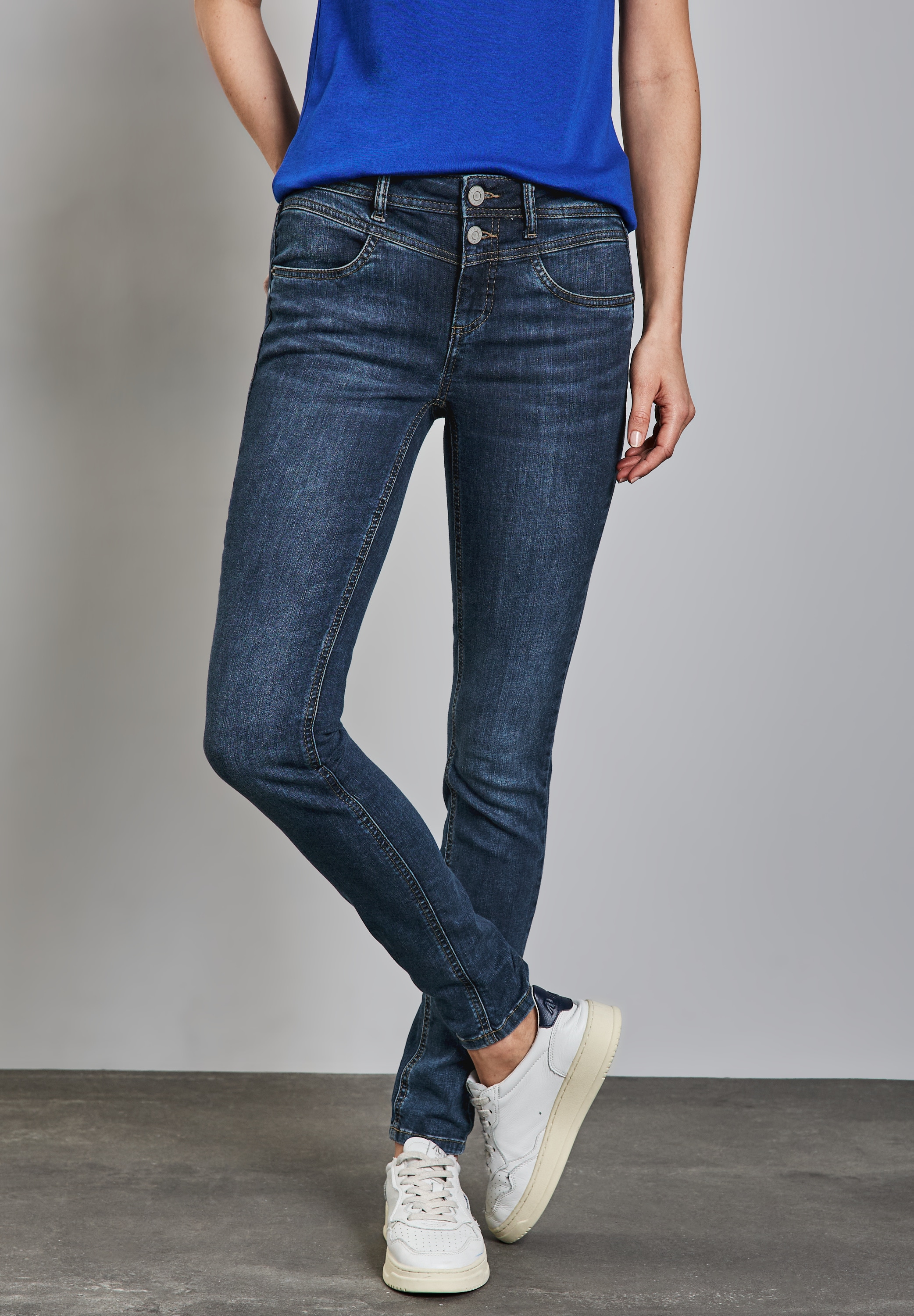 STREET ONE Slim-fit-Jeans, 4-Pocket Style