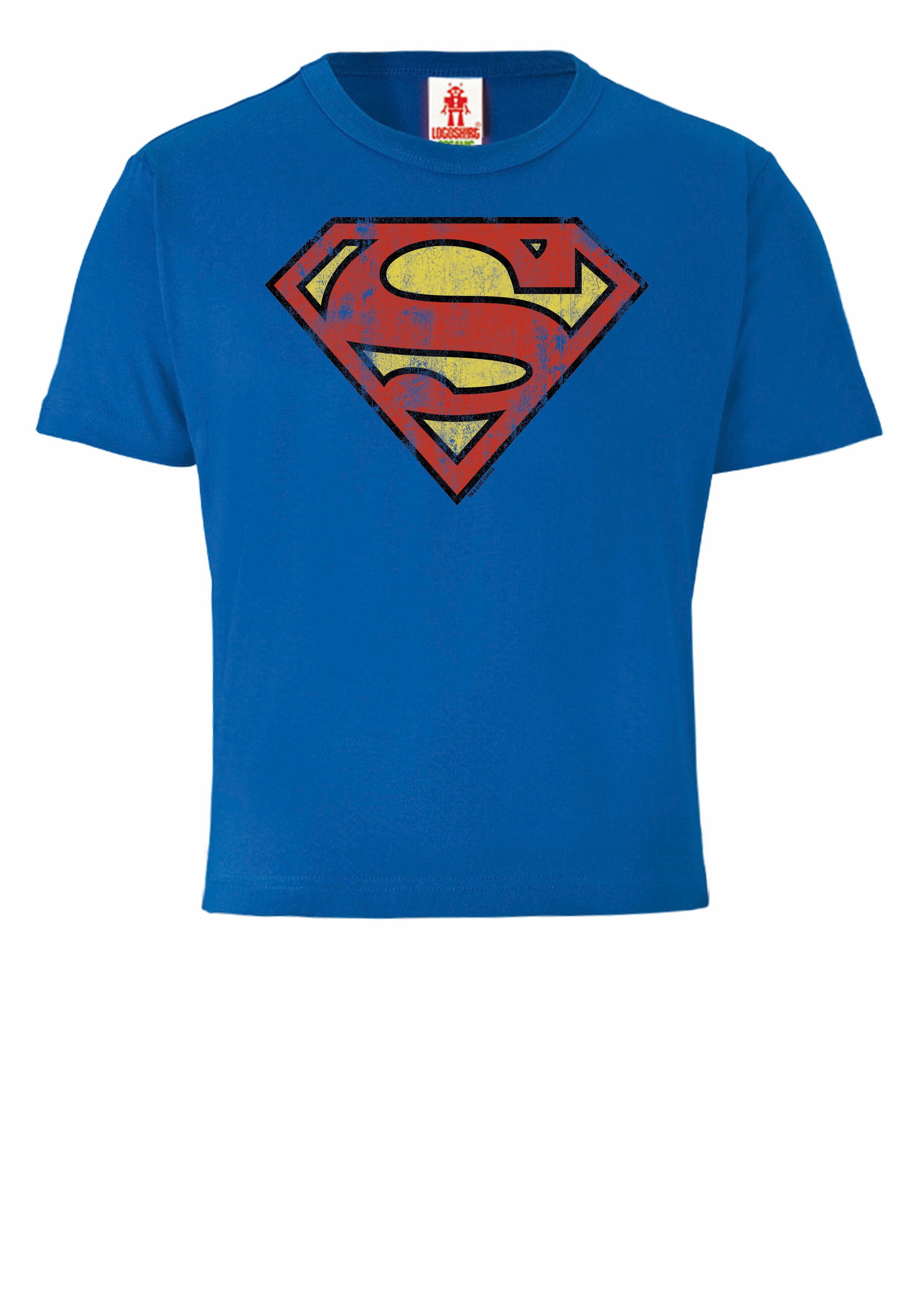 BAUR Superman«, LOGOSHIRT – T-Shirt »DC | mit lizenziertem Comics online kaufen Print