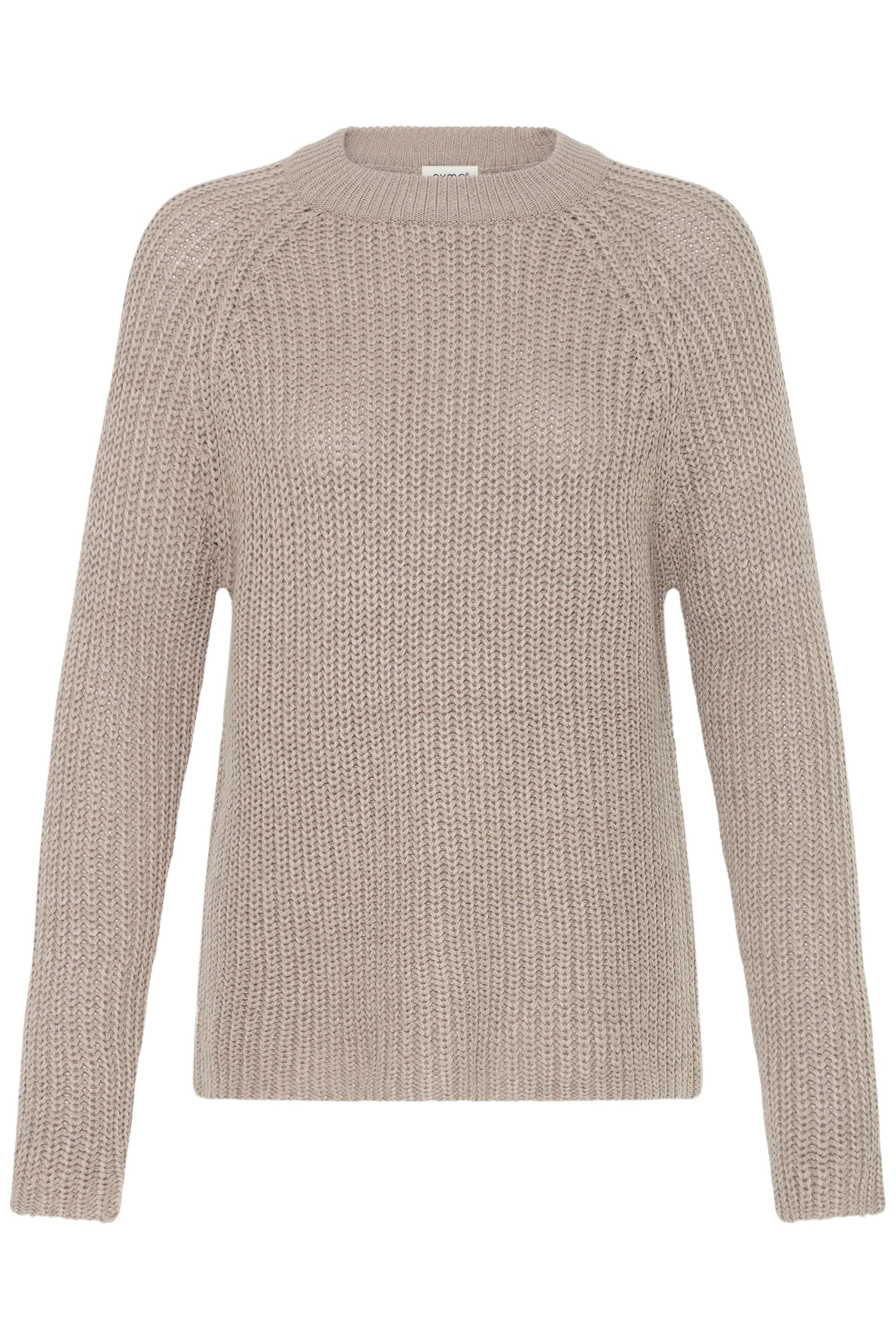 OXMO Strickfleece-Pullover "Strickpullover OXKanna"