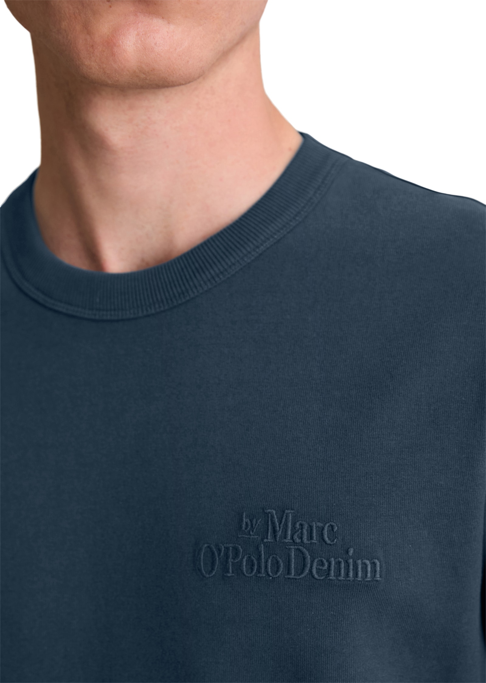 Marc O'Polo DENIM T-Shirt »aus mittelschwerem Bio-Baumwoll-Jersey«