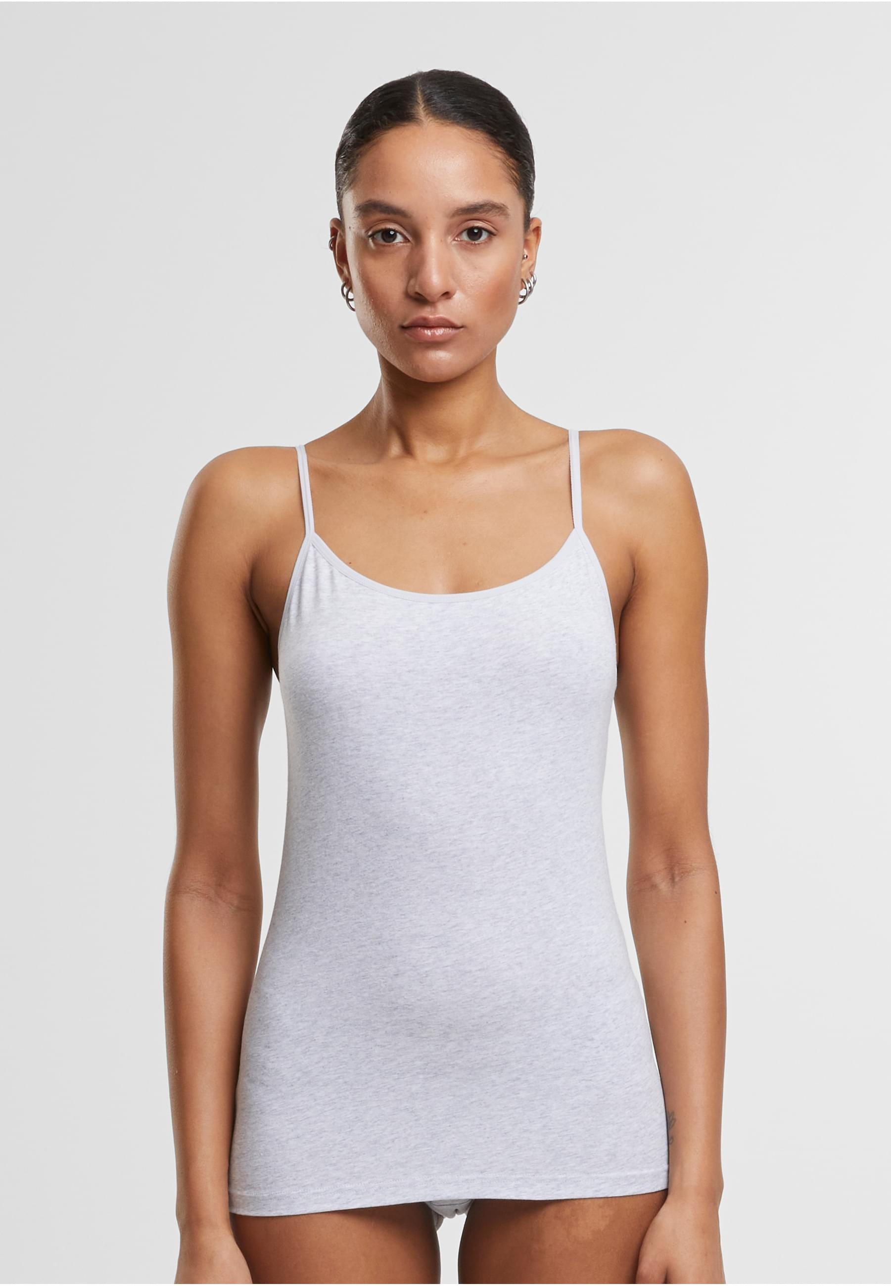 URBAN CLASSICS Muskelshirt »Urban Classics Ladies Basic Tank Top Cotton 2-Pack«, (1 tlg.)