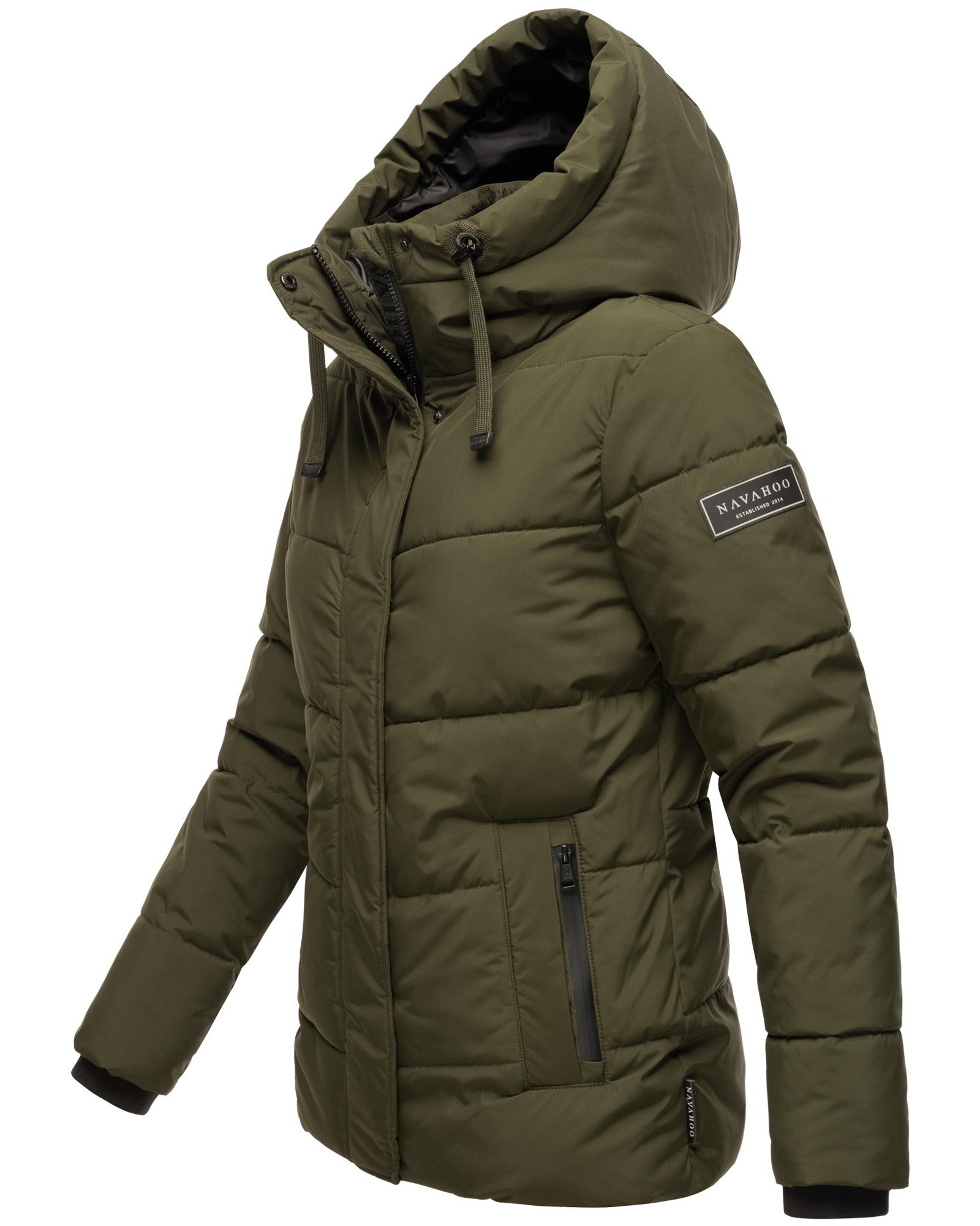 Navahoo Steppjacke "Sag ja XIV" mit Kapuze Warme gesteppte Winterjacke mit günstig online kaufen