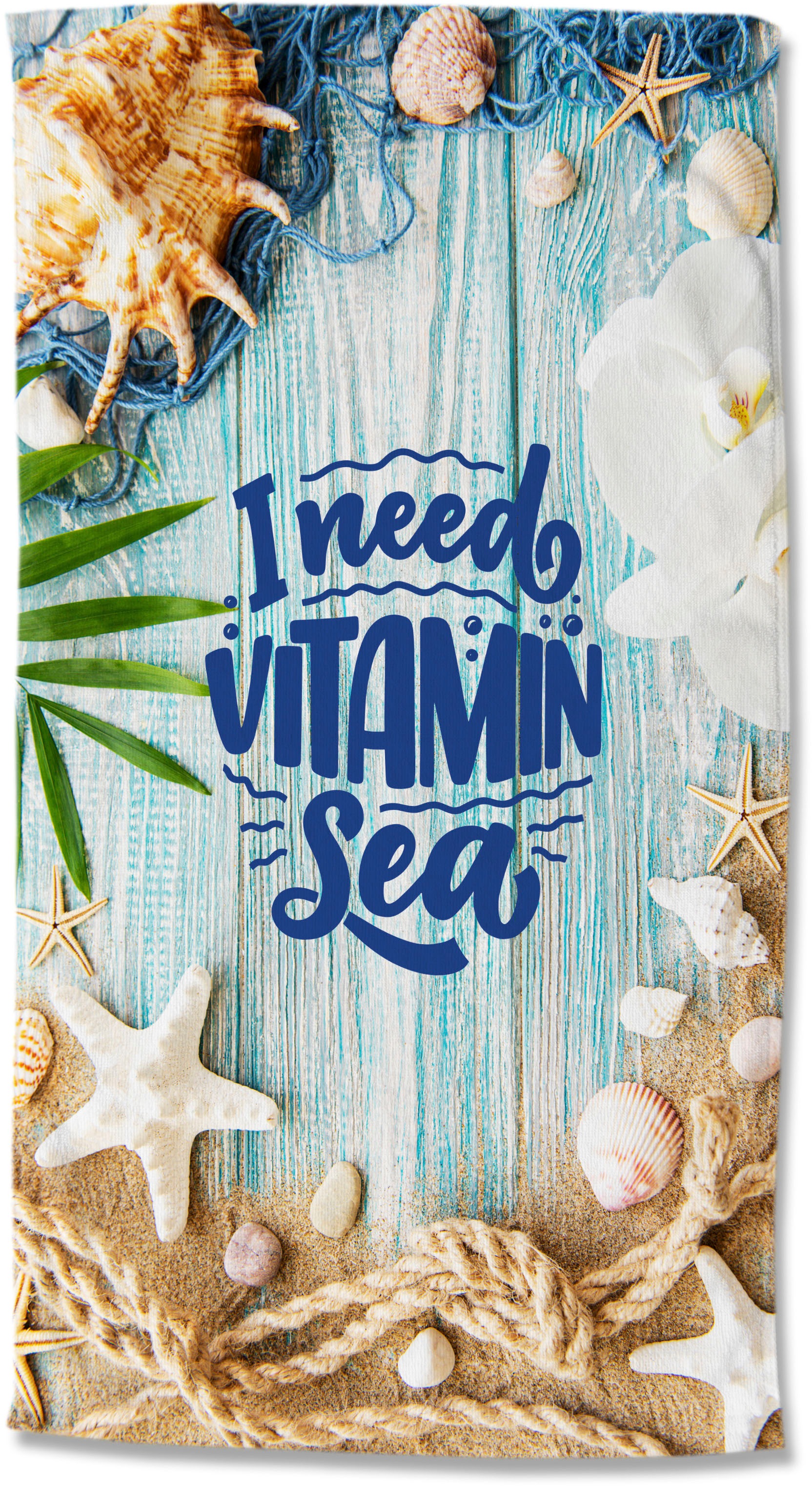 good morning Strandtuch "Vitamin Sea" Mikrofaser, 100x180, Schnelltrocknend günstig online kaufen