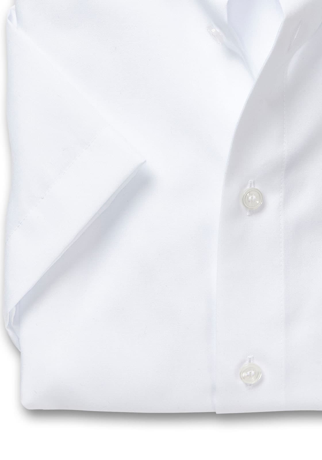 MARVELIS Kurzarmhemd modern fit, Busnesshemd, New Kentkragen, bügelfrei