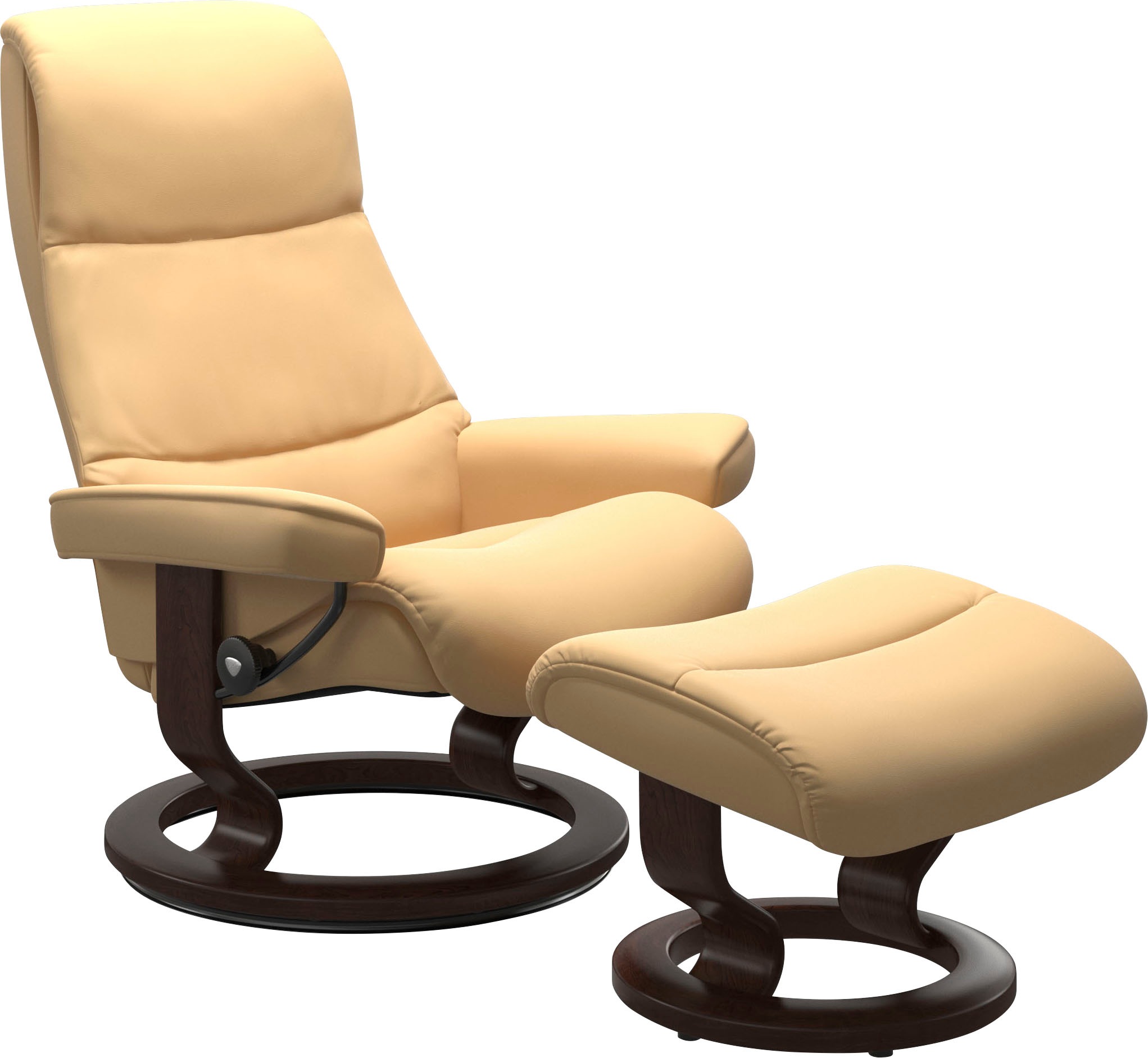 Stressless Relaxsessel "View" mit Classic Base, Größe L, Gestell Braun