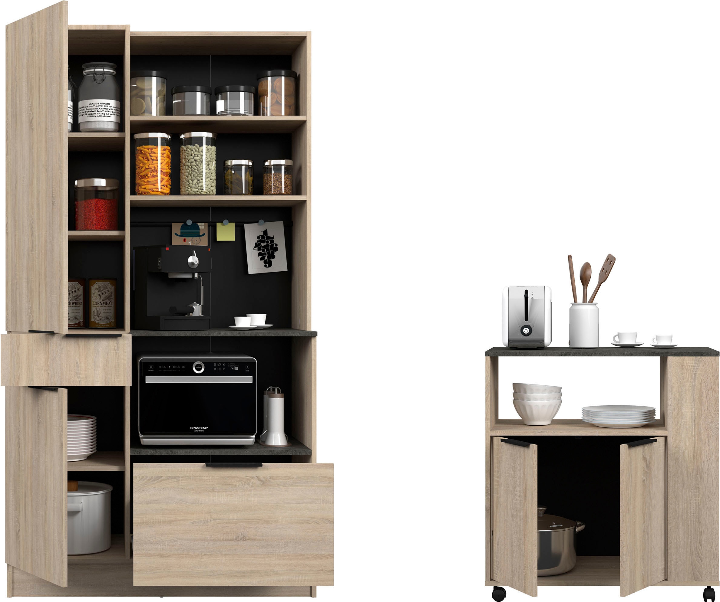 Parisot Schrank-Set "Parisot Fumay 1" 2 tlg. bietet viel Stauraum, praktisc günstig online kaufen
