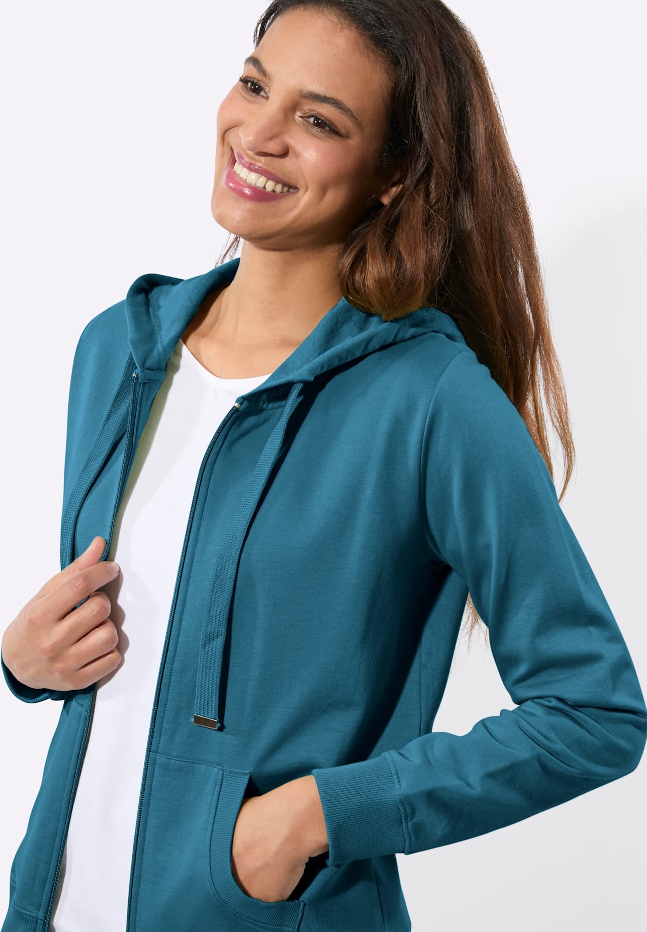 Casual Looks Shirtjacke »Sweatjacke« 1