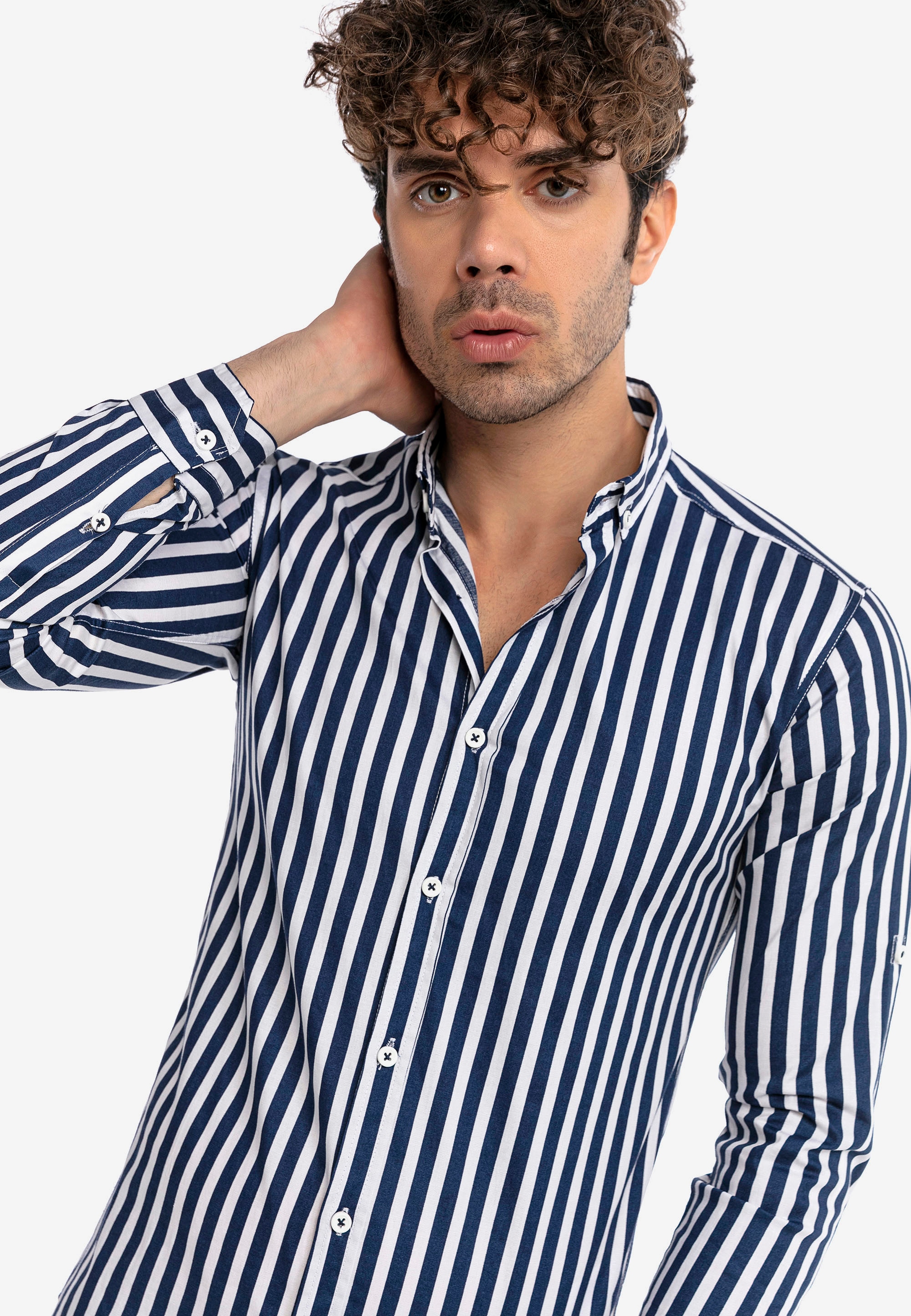 RedBridge | BAUR ▷ Muster Langarmhemd »Carrollton«, gestreiftem kaufen mit