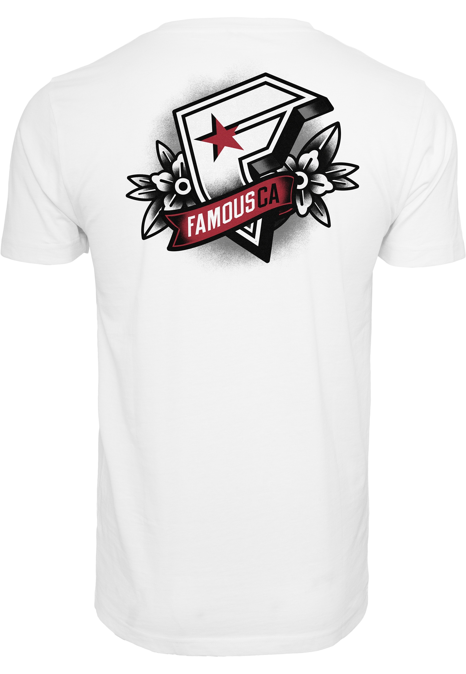 Merchcode T-Shirt »Merchcode T-Shirt Famous Ca Tee«, (1 tlg.)