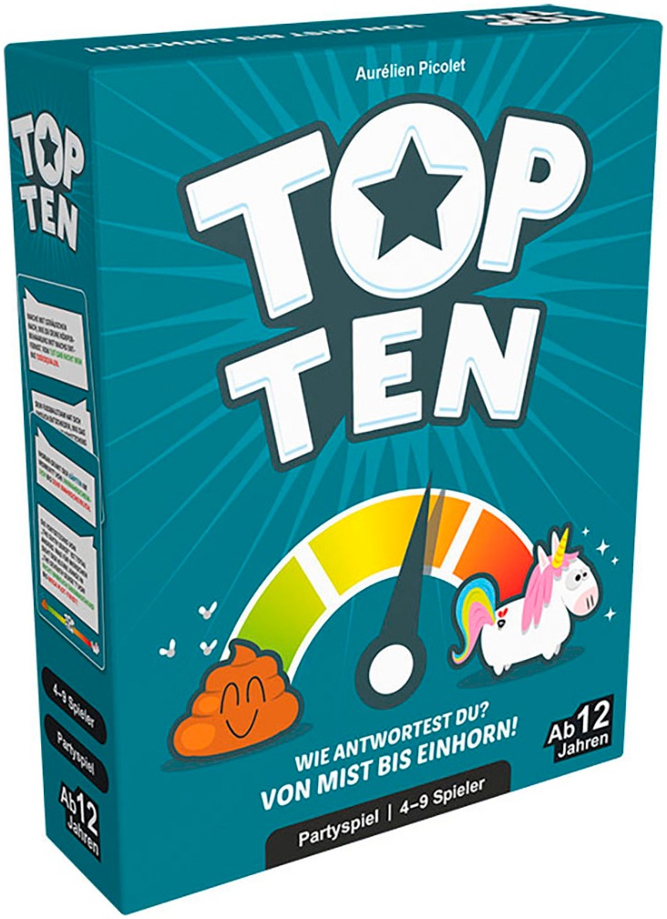 Asmodee Spiel »Top Ten«