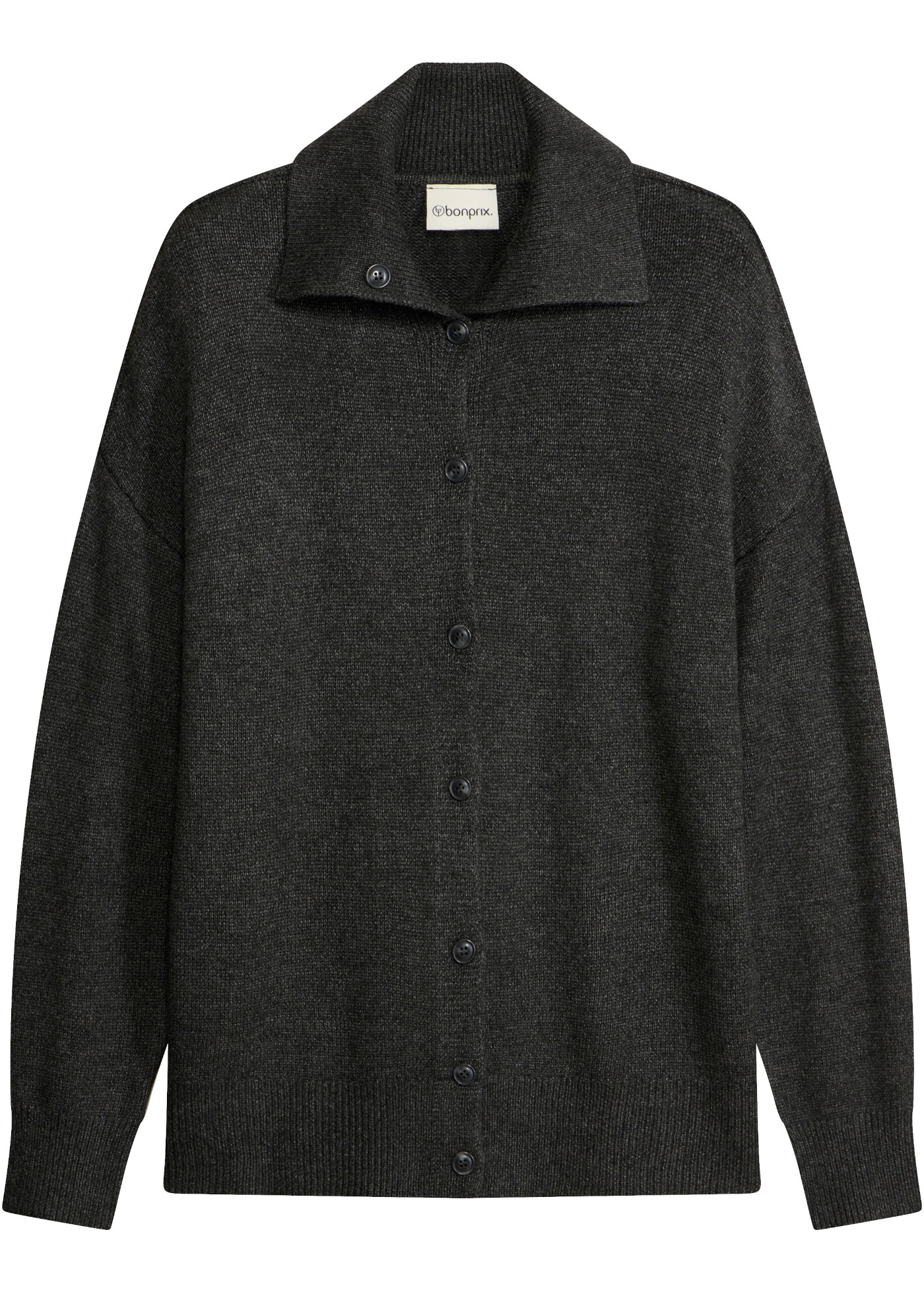bonprix Strickjacke mit Knopfleiste, Loose Fit, im Casual-Stil