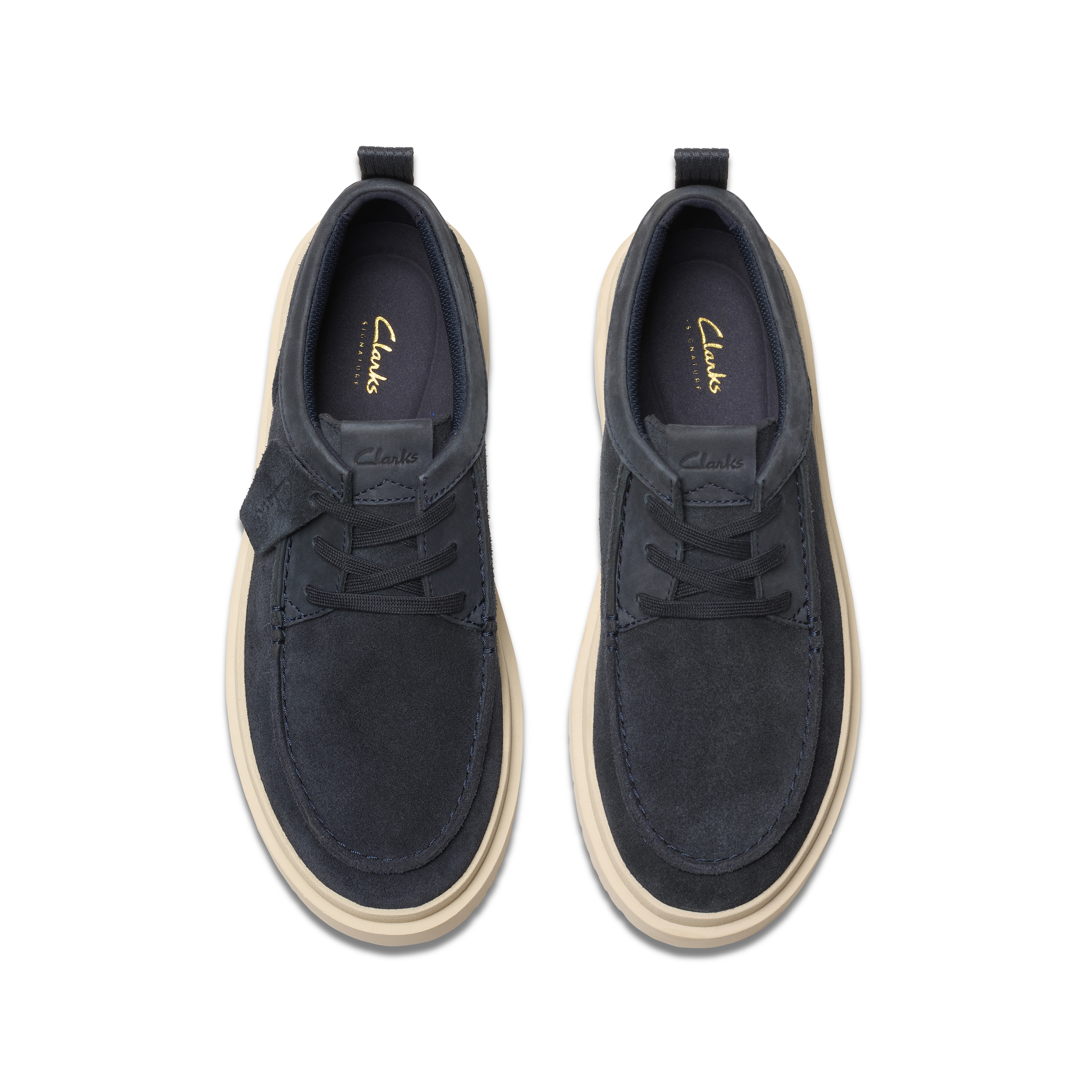 Clarks Schnürschuh »Polden Moc«, Schnürschuh, Business Schuh, Mokassin im Casual Look