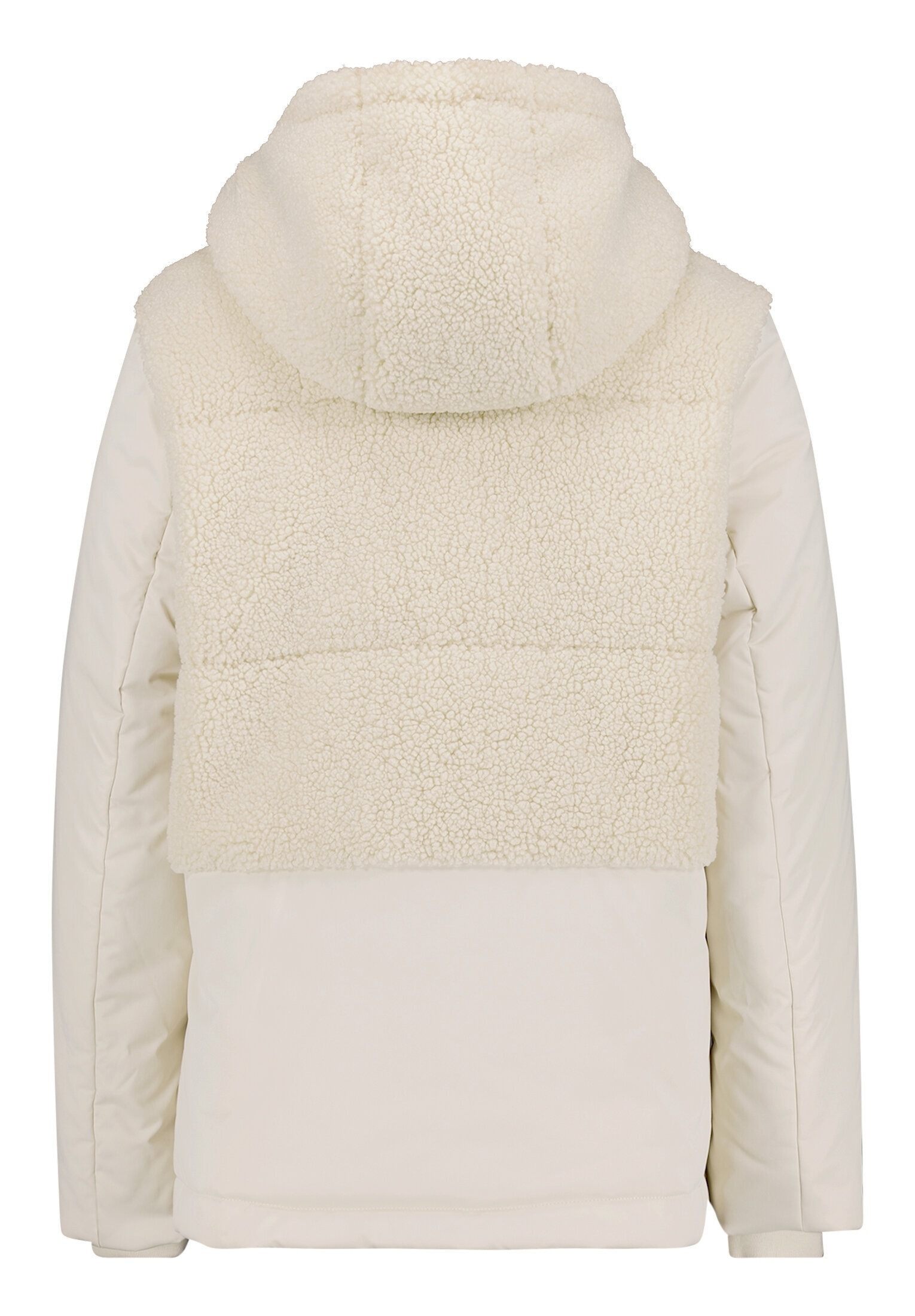Cartoon Steppjacke »Damen mit Plüsch« mit Kapuze