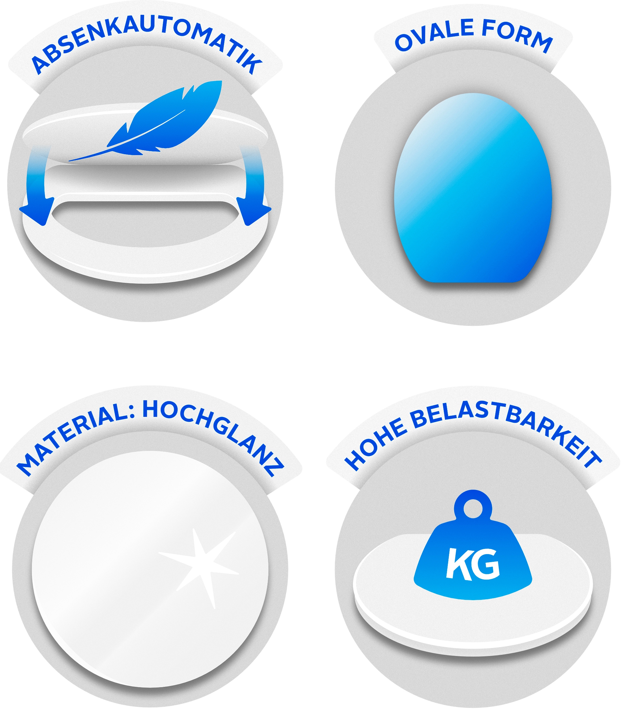 Sanilo WC-Sitz »Bier« mit Absenkautomatik