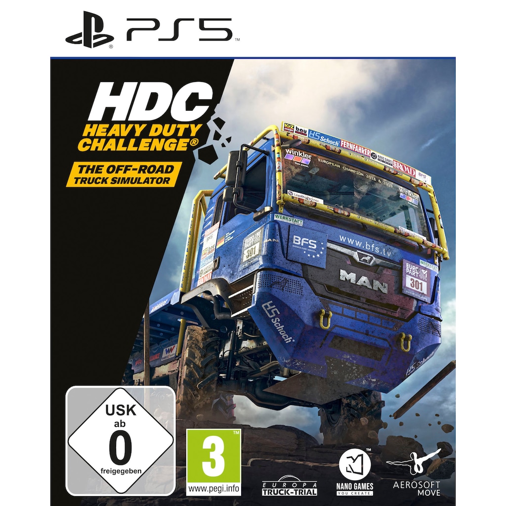 NBG Spielesoftware »The Off-Road Truck Simulator - Heavy Duty Challenge«, PlayStation 5