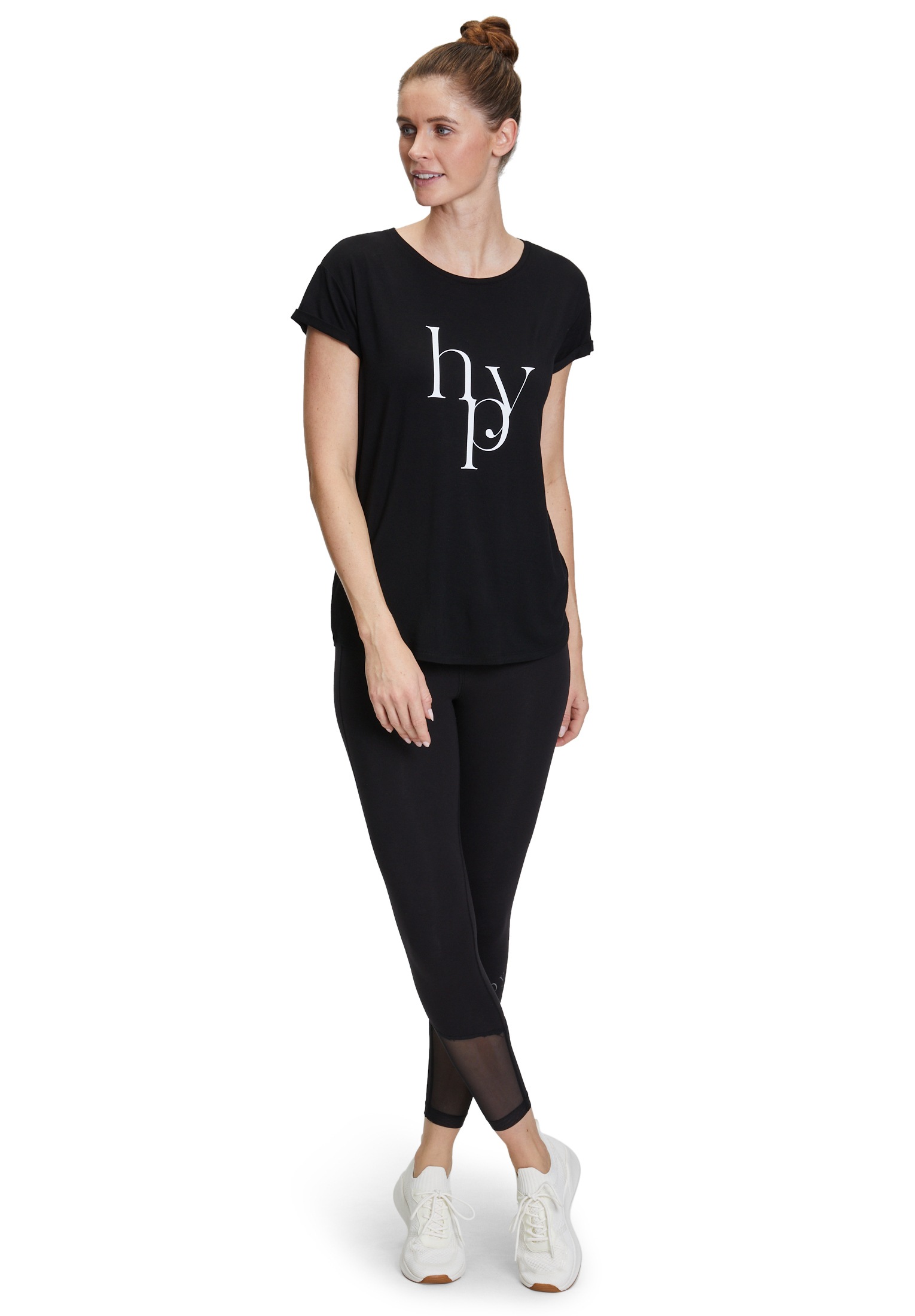Betty Barclay Kurzarmshirt »Betty Barclay Damen Rundhals-Shirt mit Raffung«, (1 tlg.), Druck