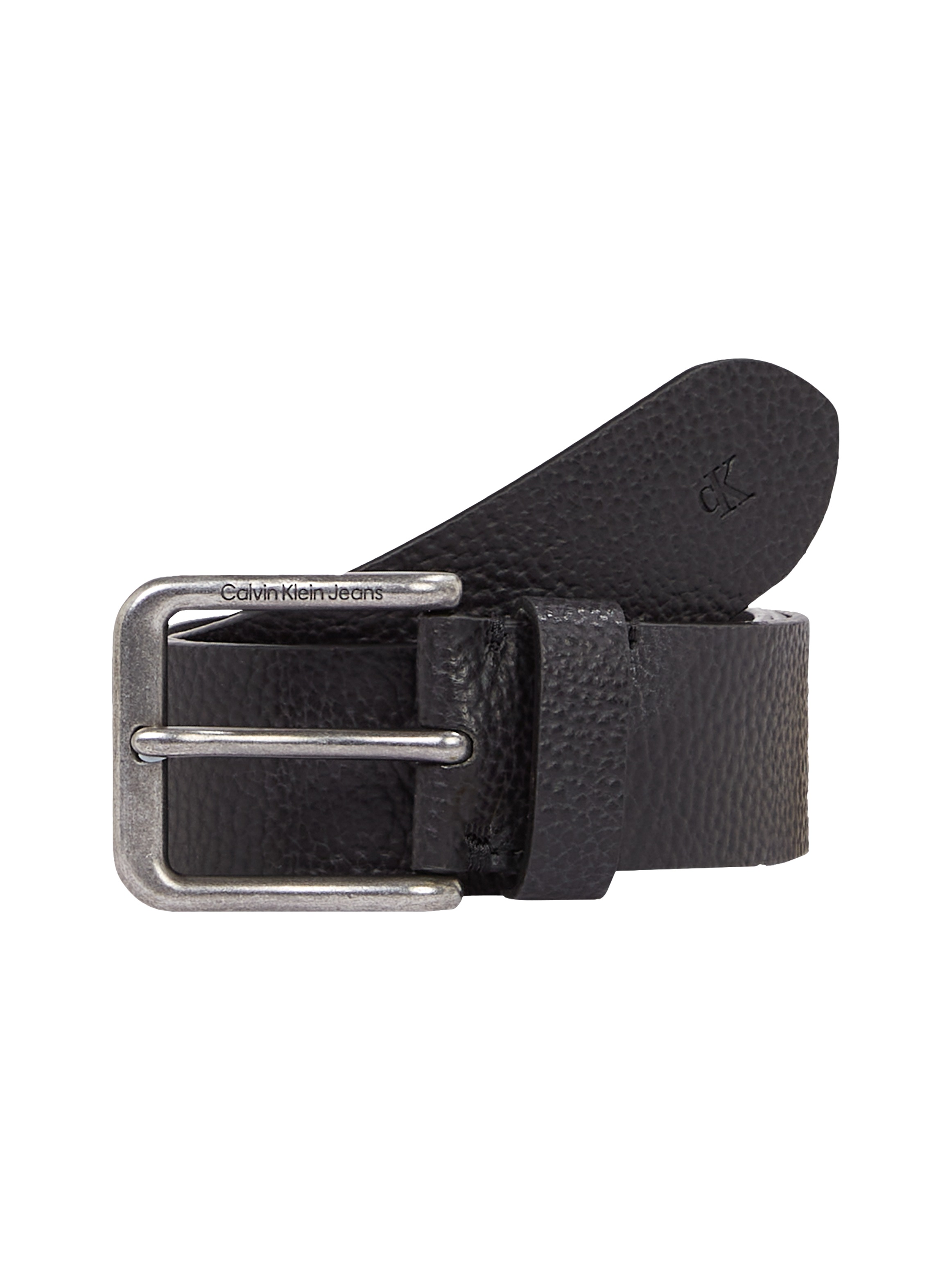 Calvin Klein Jeans Ledergürtel »CLASSIC RO LTHR BELT 40MM«, mit Logoprägung