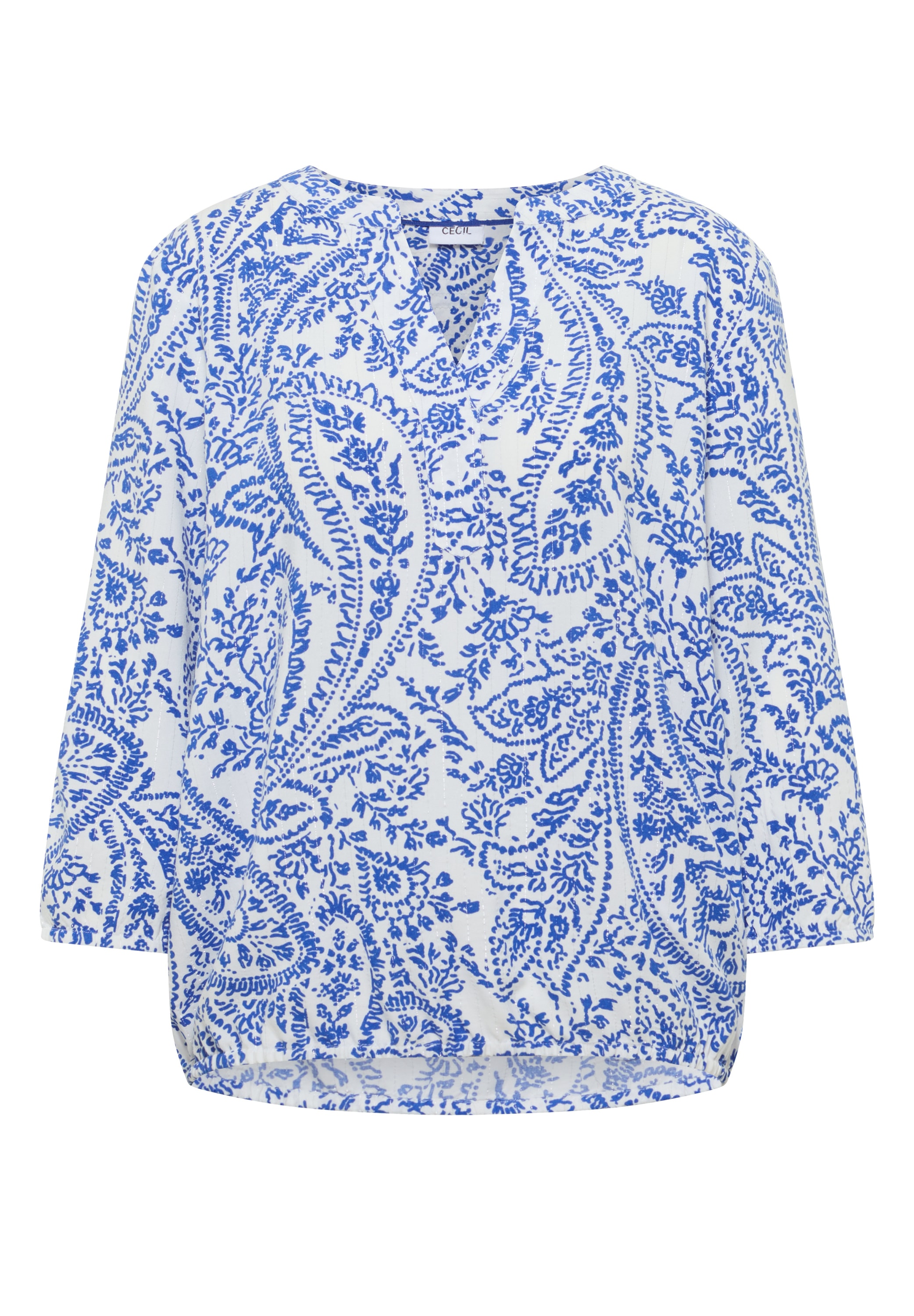 Cecil Klassische Bluse mit Glitzer-Details