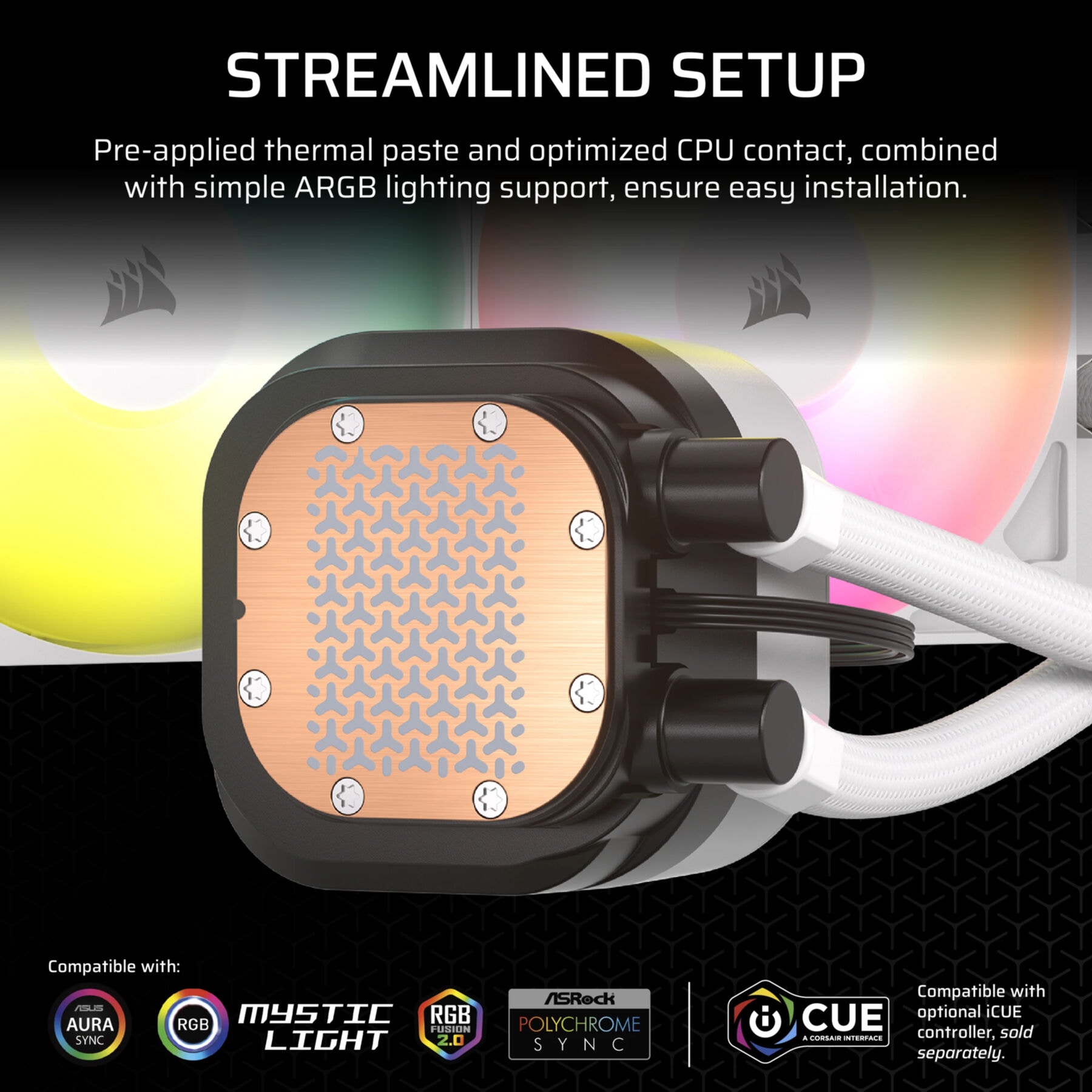Corsair Gehäuselüfter »NAUTILUS 240 RS ARGB Liquid«