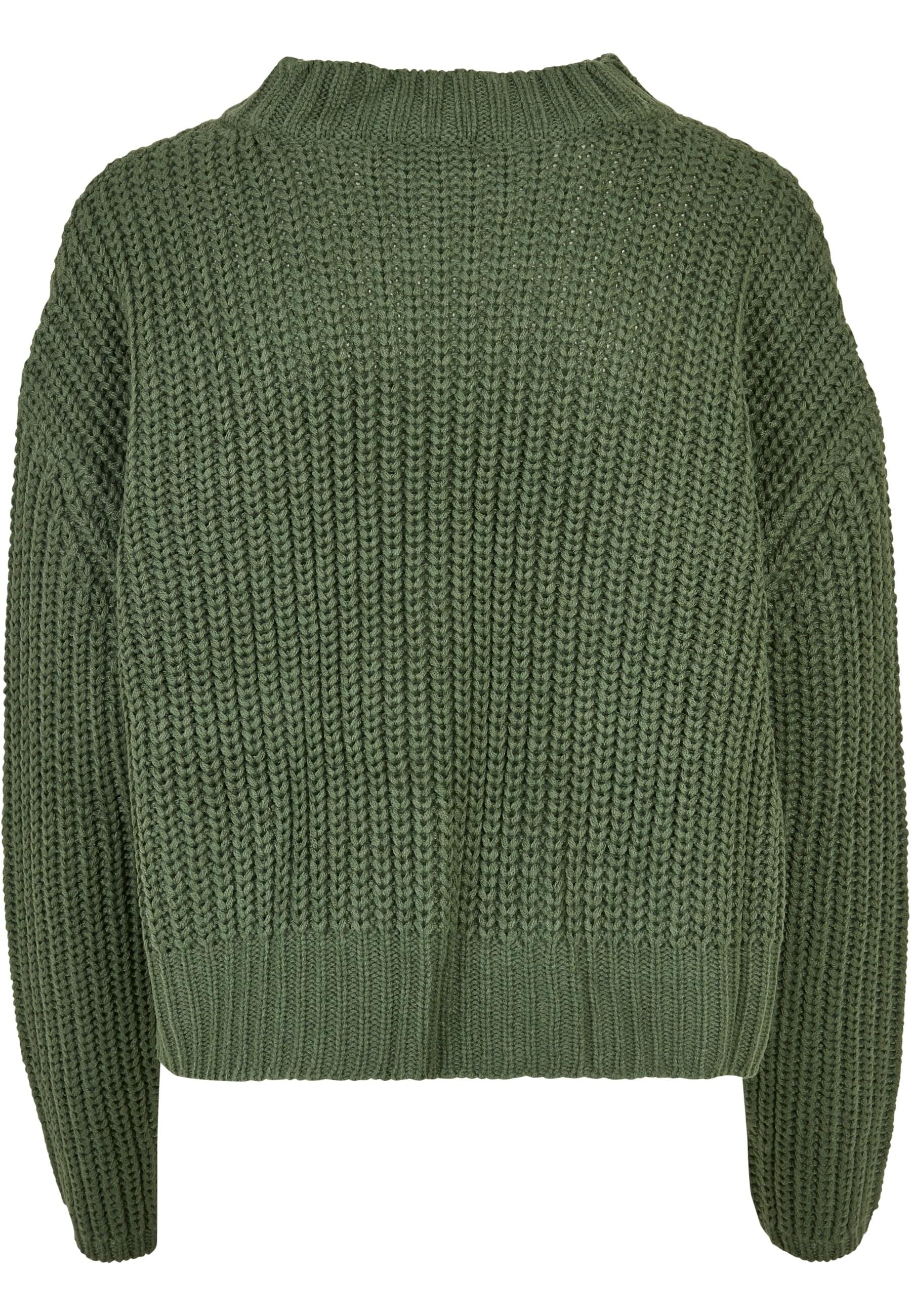 URBAN CLASSICS Rundhalspullover »Urban Classics Damen Ladies Wide Oversize Sweater«, (1 tlg.)