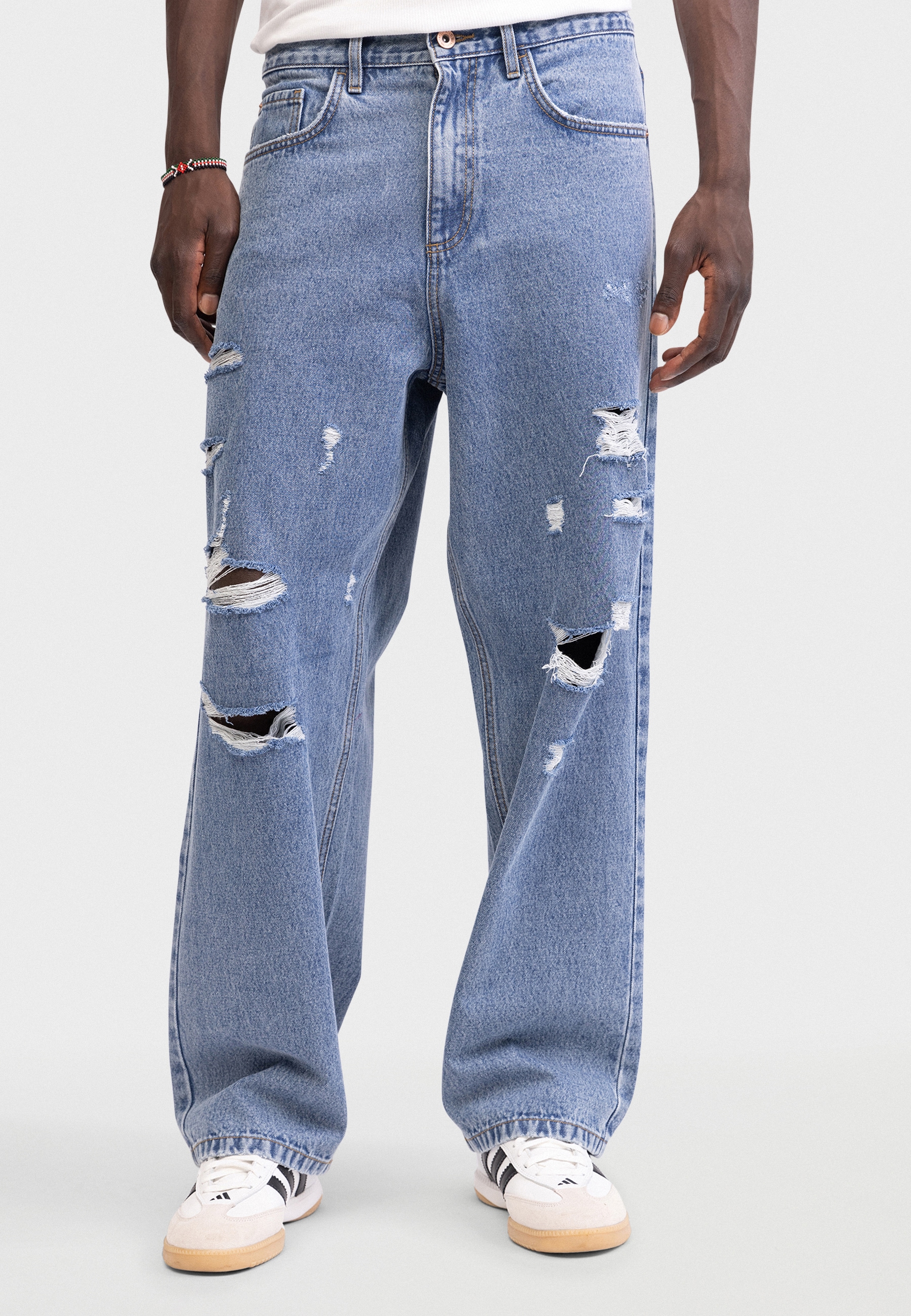 REDEFINED REBEL Regular-fit-Jeans »Redefined Rebel Jeans RRKingston Jeans Destroy BAGGY FIT«