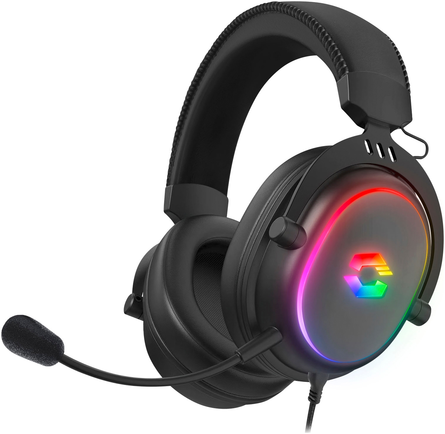 Speedlink Gaming-Headset »CONUX RGB Stereo«, Mikrofon abnehmbar, für PC/PS5/PS4/Xbox Series...