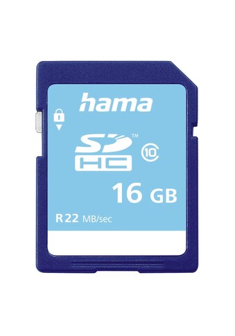 Hama Speicherkarte »SDHC 16GB Class 10« (Cl...