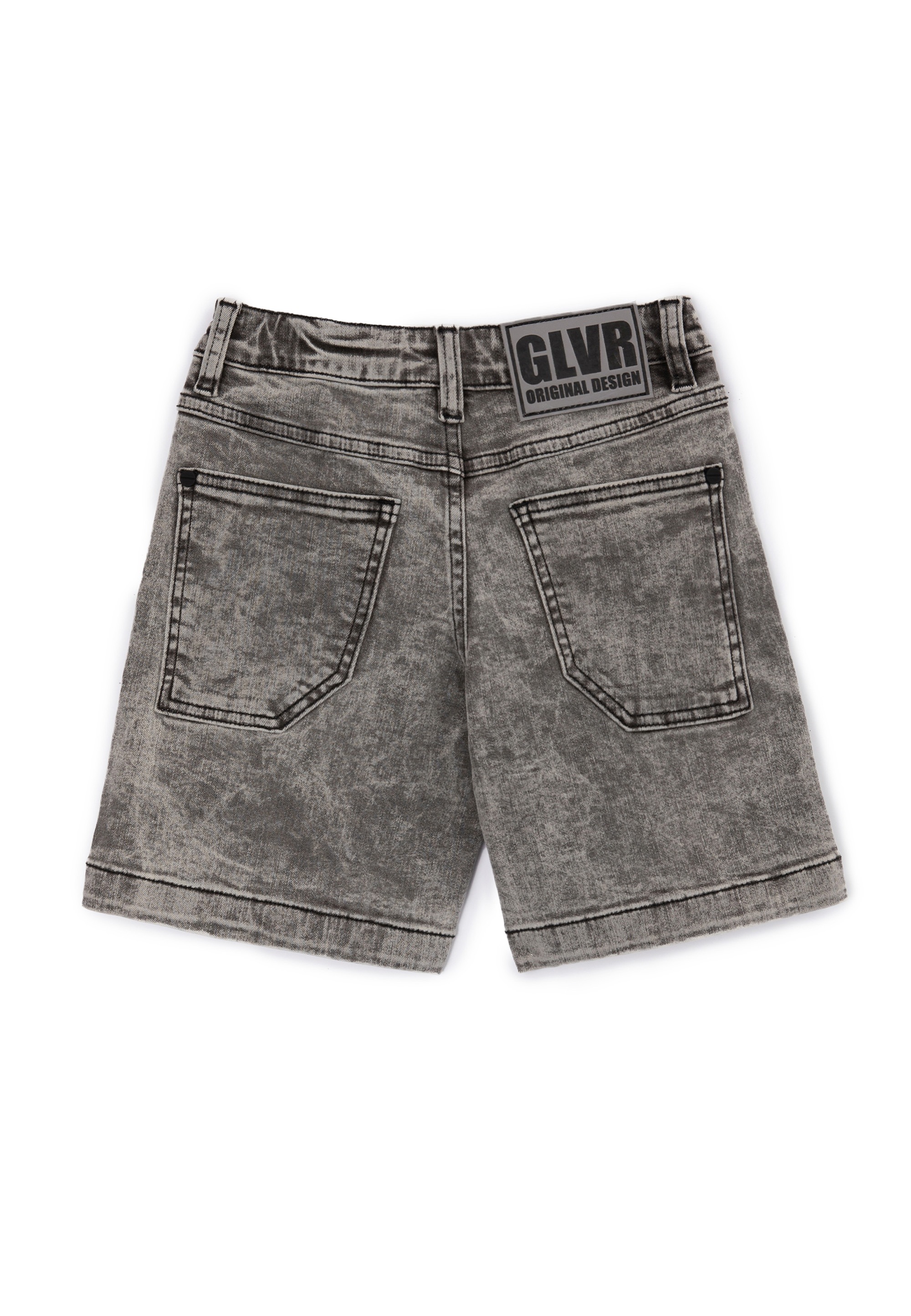 Gulliver Shorts, aus grauem Denim
