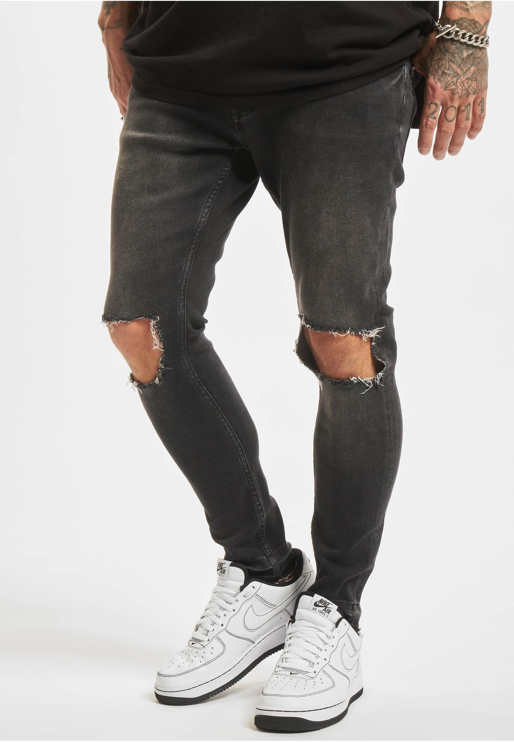 2Y Studios Bequeme Jeans »2Y Studios Herren 2Y Destroyed Skinny Cropped Denim«