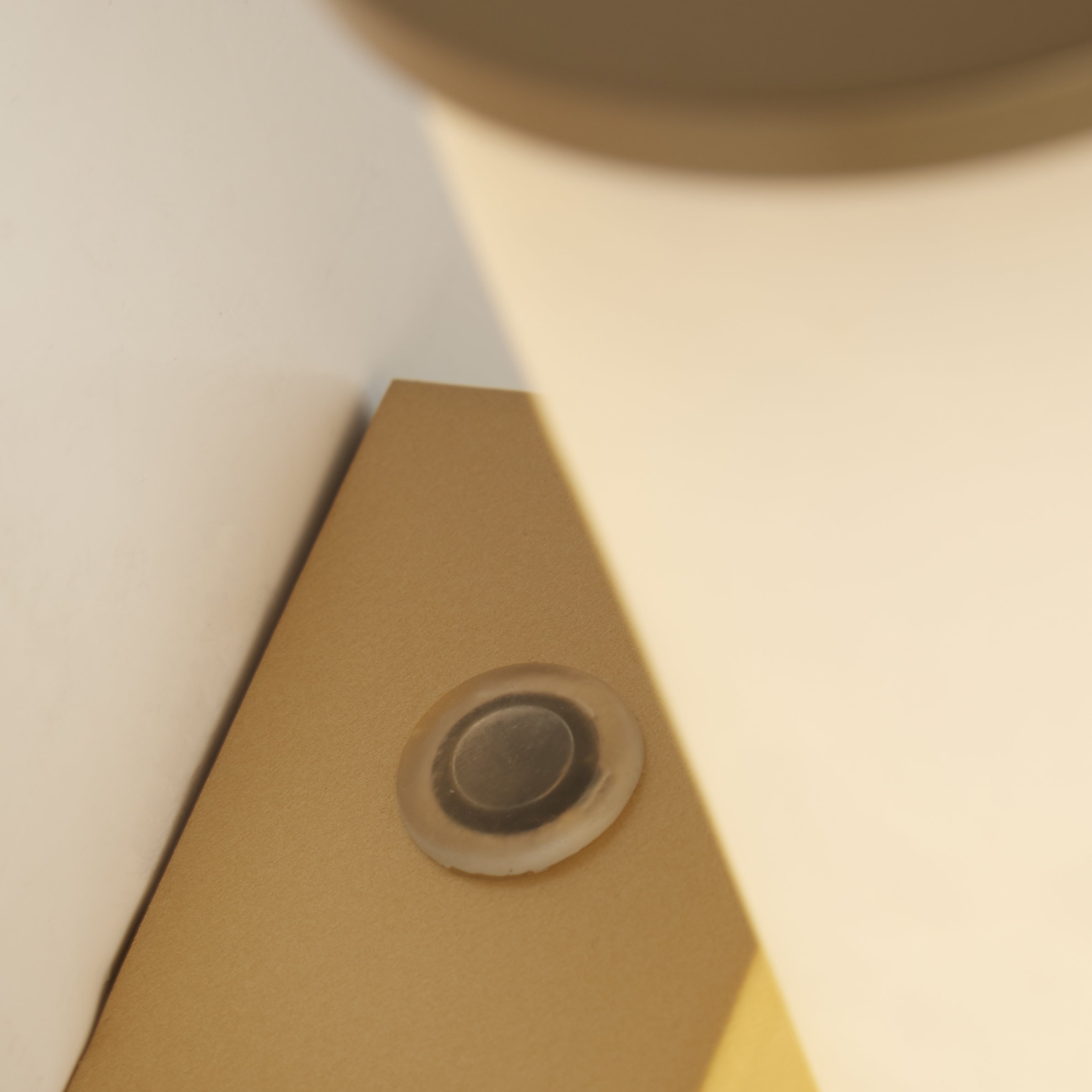 Searchlight LED Wandleuchte »Wales LED-Wandleuchte, mattgoldenes Metall mit Marmorharz« LED-Modul 1 Stk.