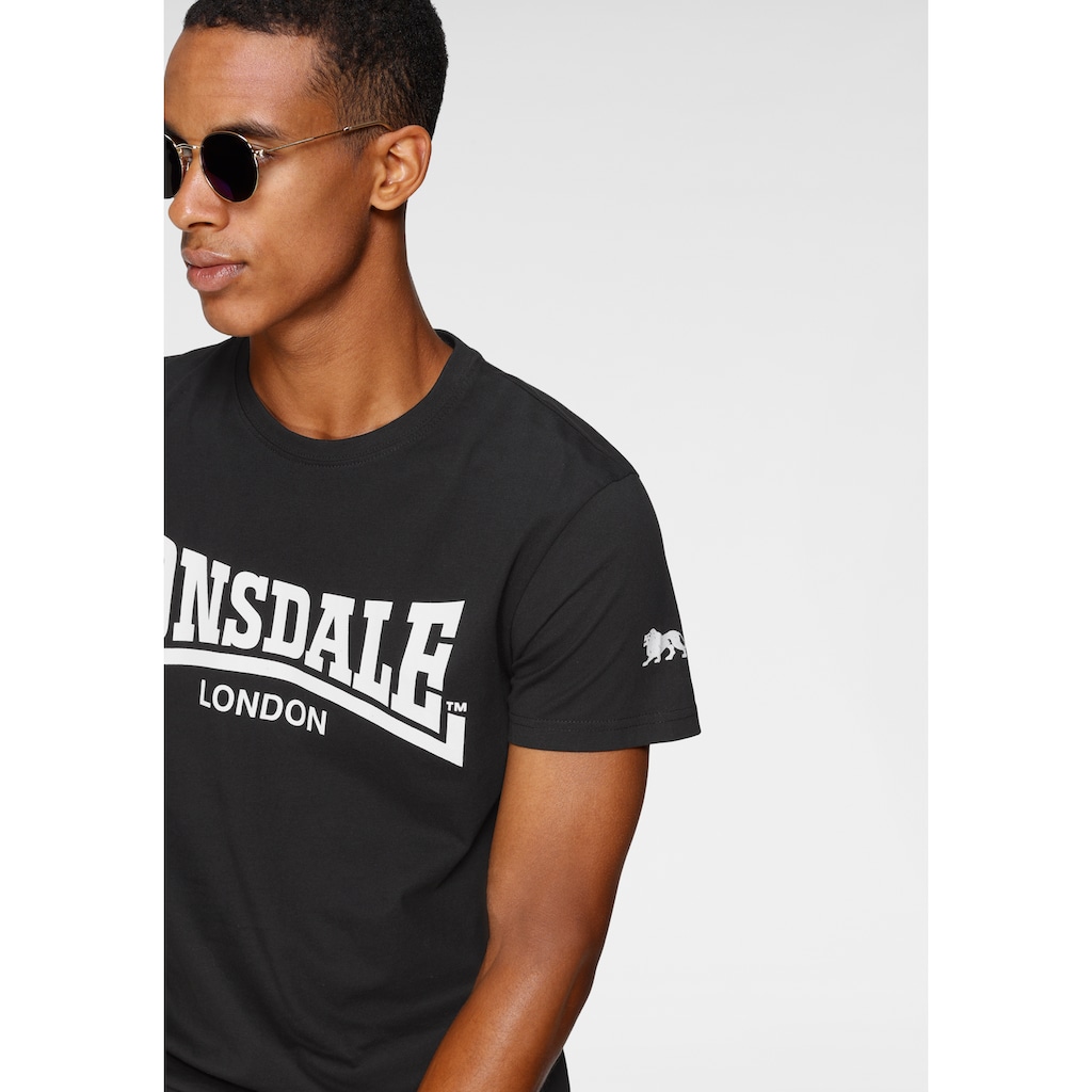 Lonsdale T-Shirt »PIDDINGHOE«, (Packung, 2 tlg., 2er-Pack)